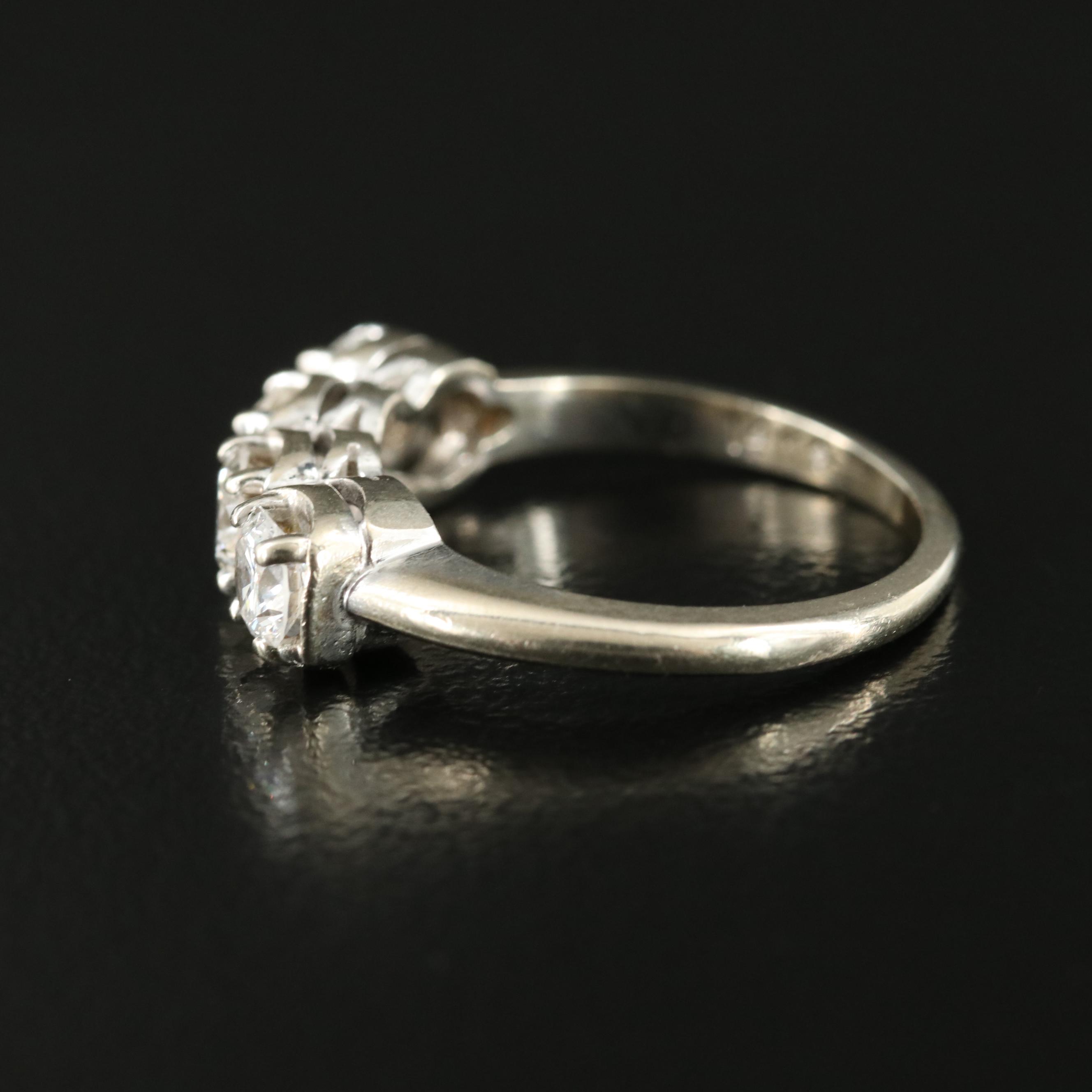 14K 0.88 CTW Diamond Ring