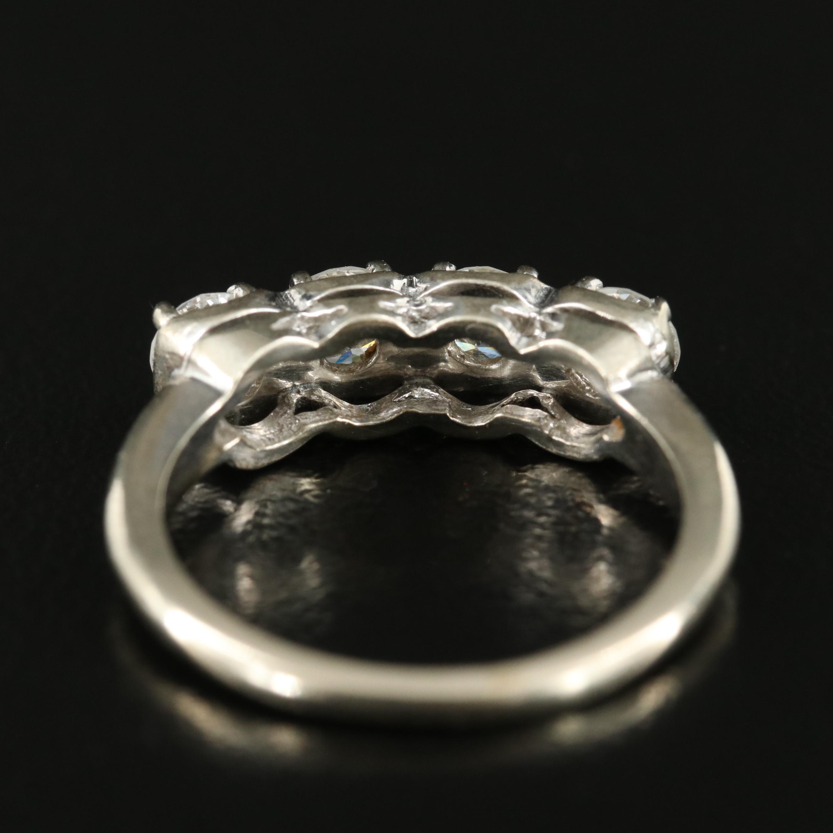 14K 0.88 CTW Diamond Ring