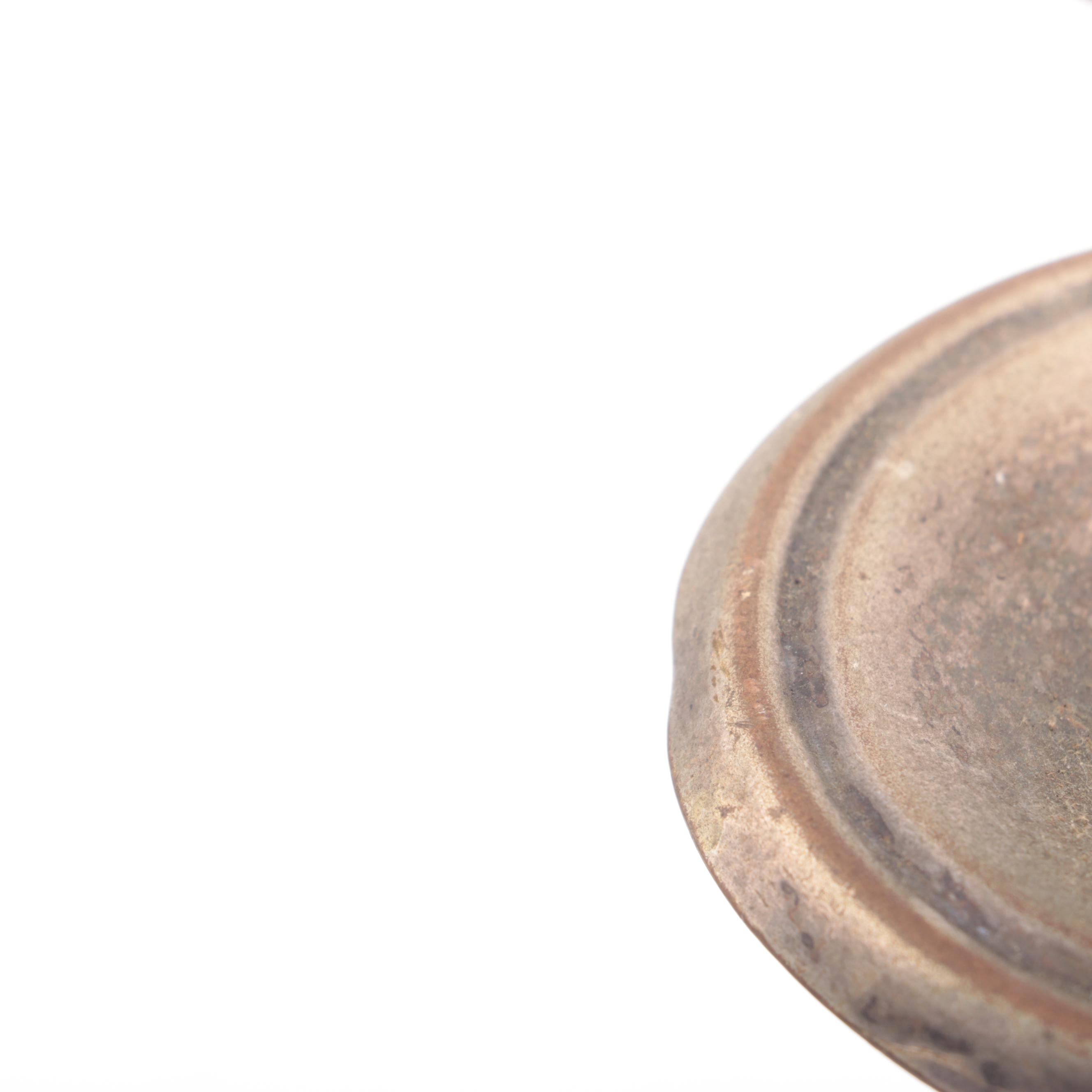 D.W. Haber & Son Silver Plate Candelabra and Pair of Cast Iron Galleon Doorstops