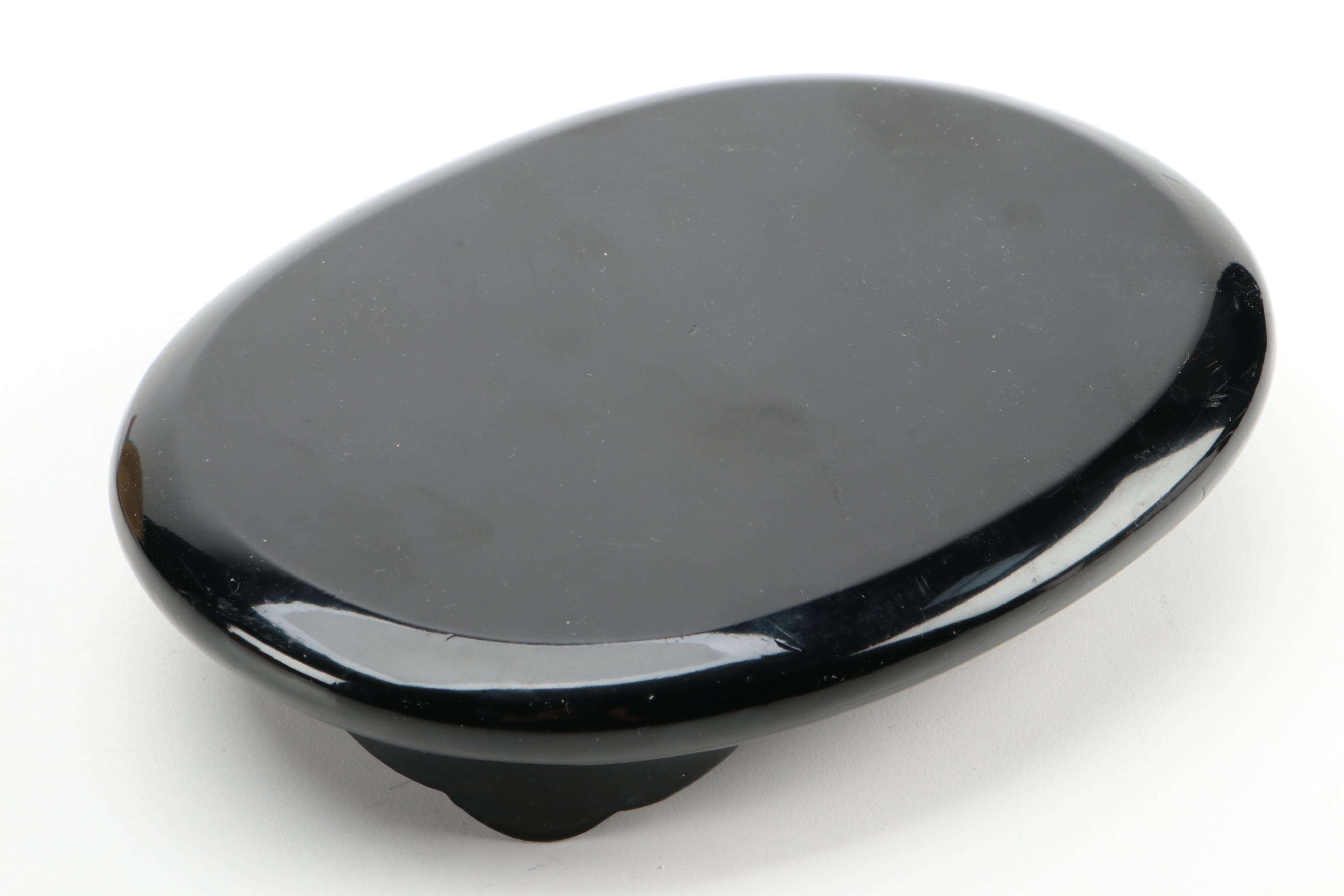 Roseville Pottery Double Handled Peony Vase