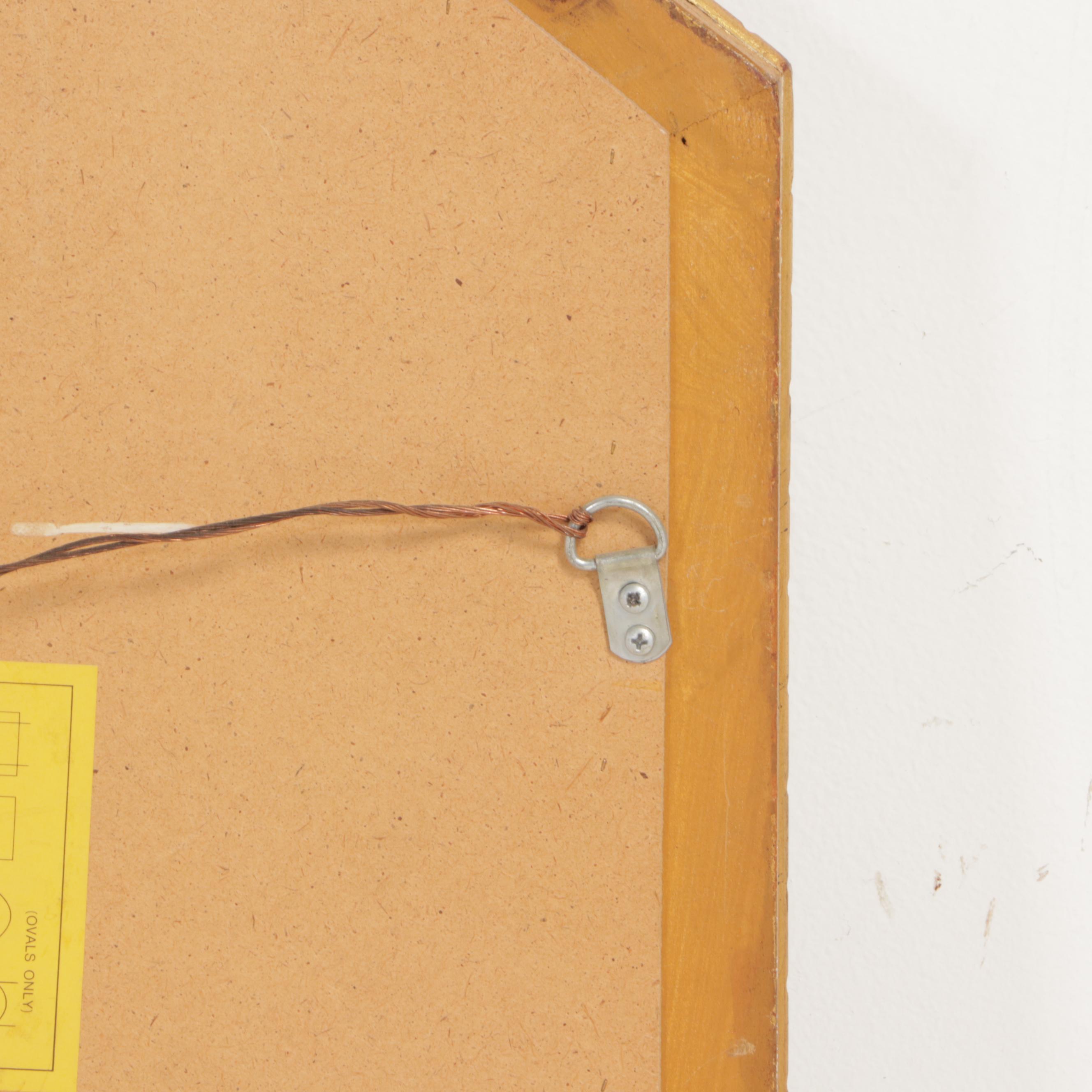 La Barge Octagonal Gilt Wood Mirror