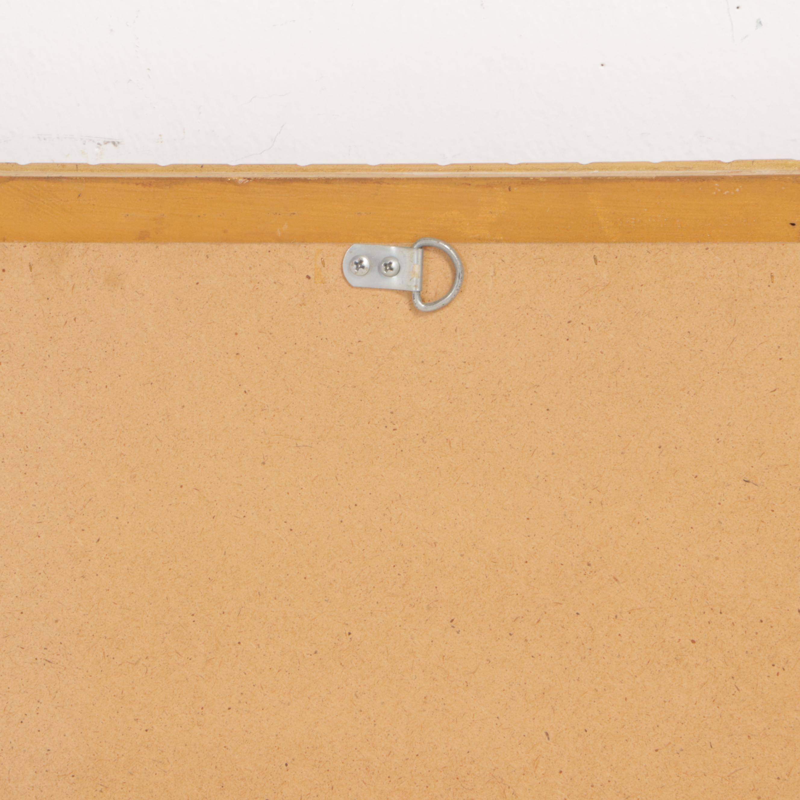 La Barge Octagonal Gilt Wood Mirror