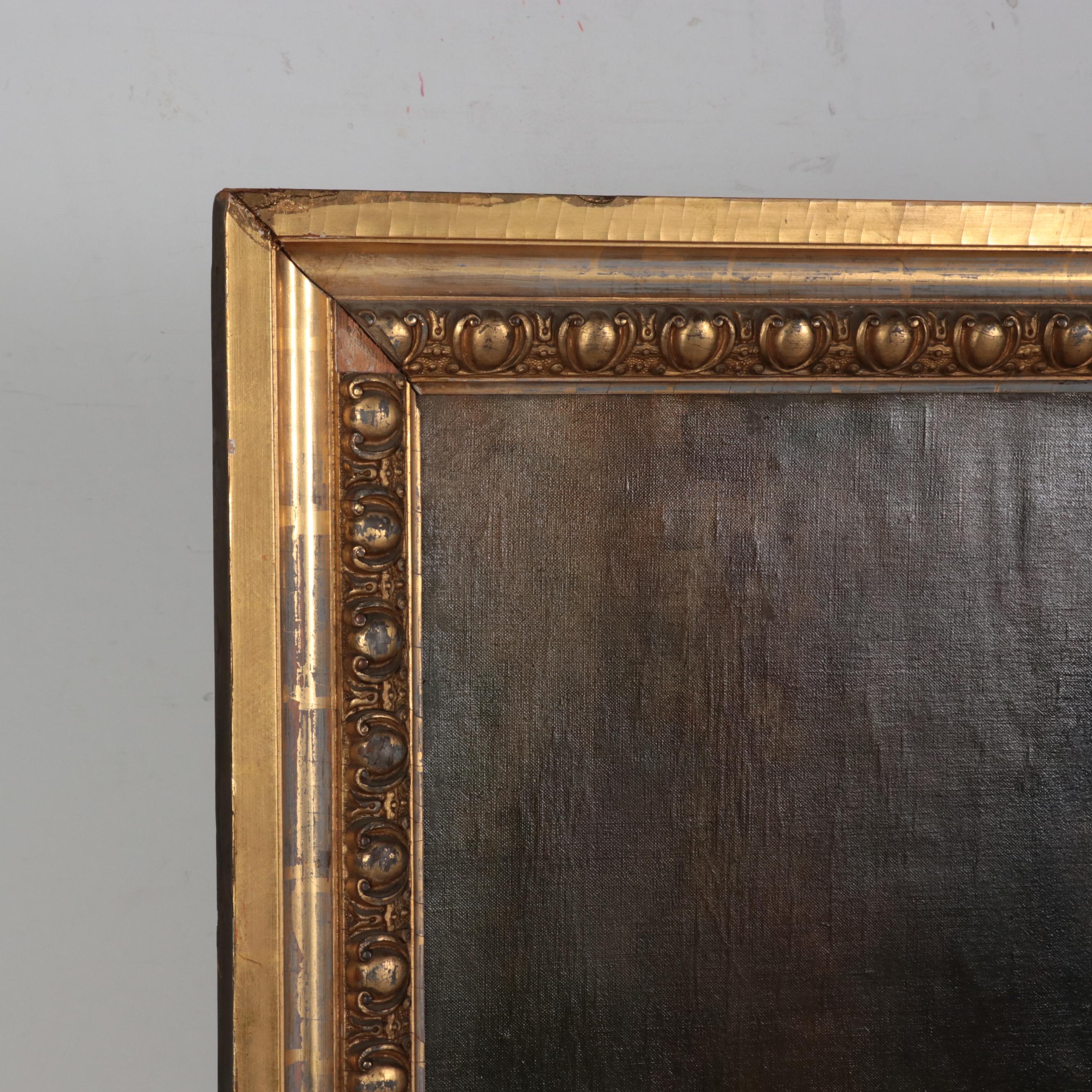 Cornelis Spoor Oil Painting Portrait of European Noble Woman, Circa 1920