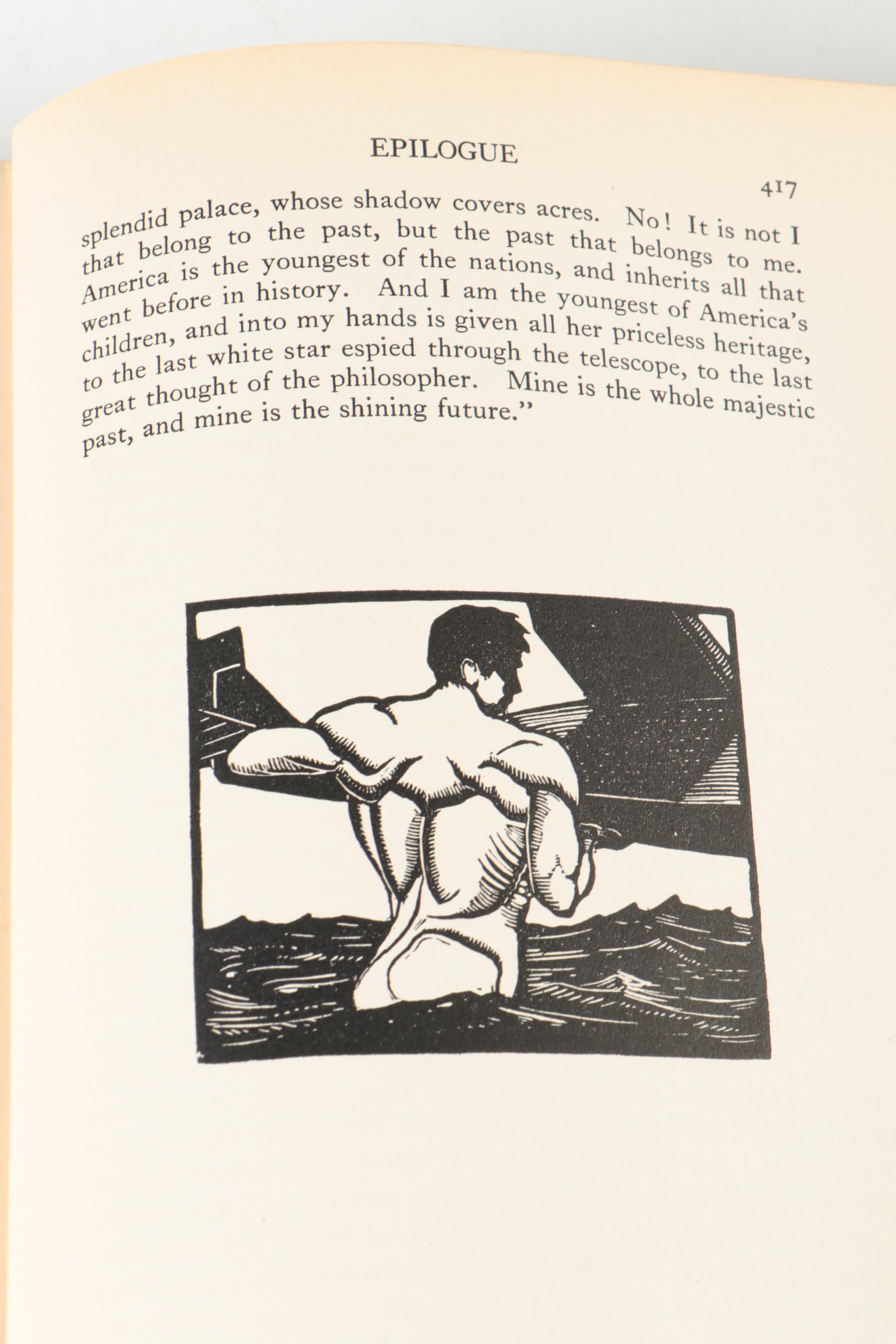 First Edition "The Adams Family" and "The Epic of America" by James T. Adams