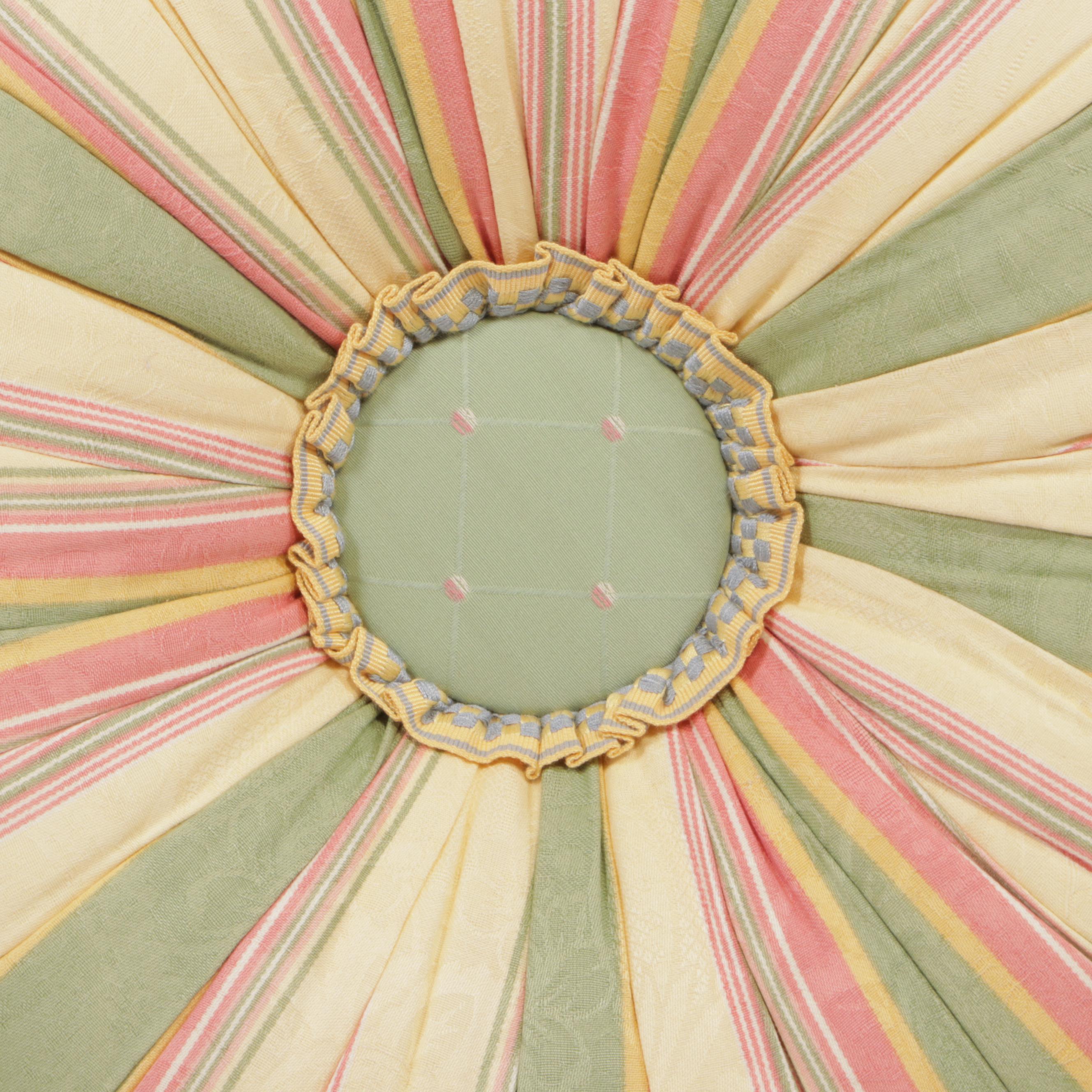 MacKenzie-Childs Upholstered Ottoman