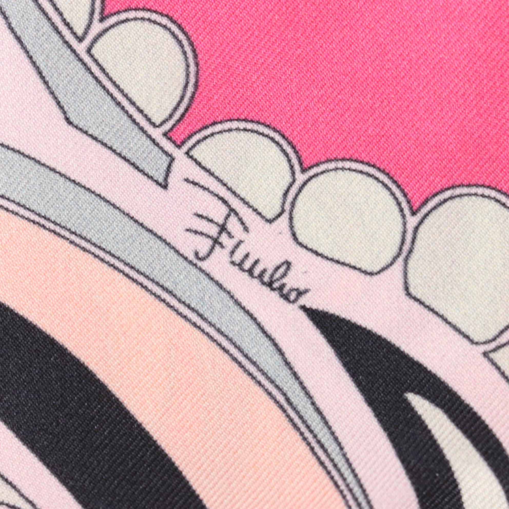 Emilio Pucci Scarf in Silk Print