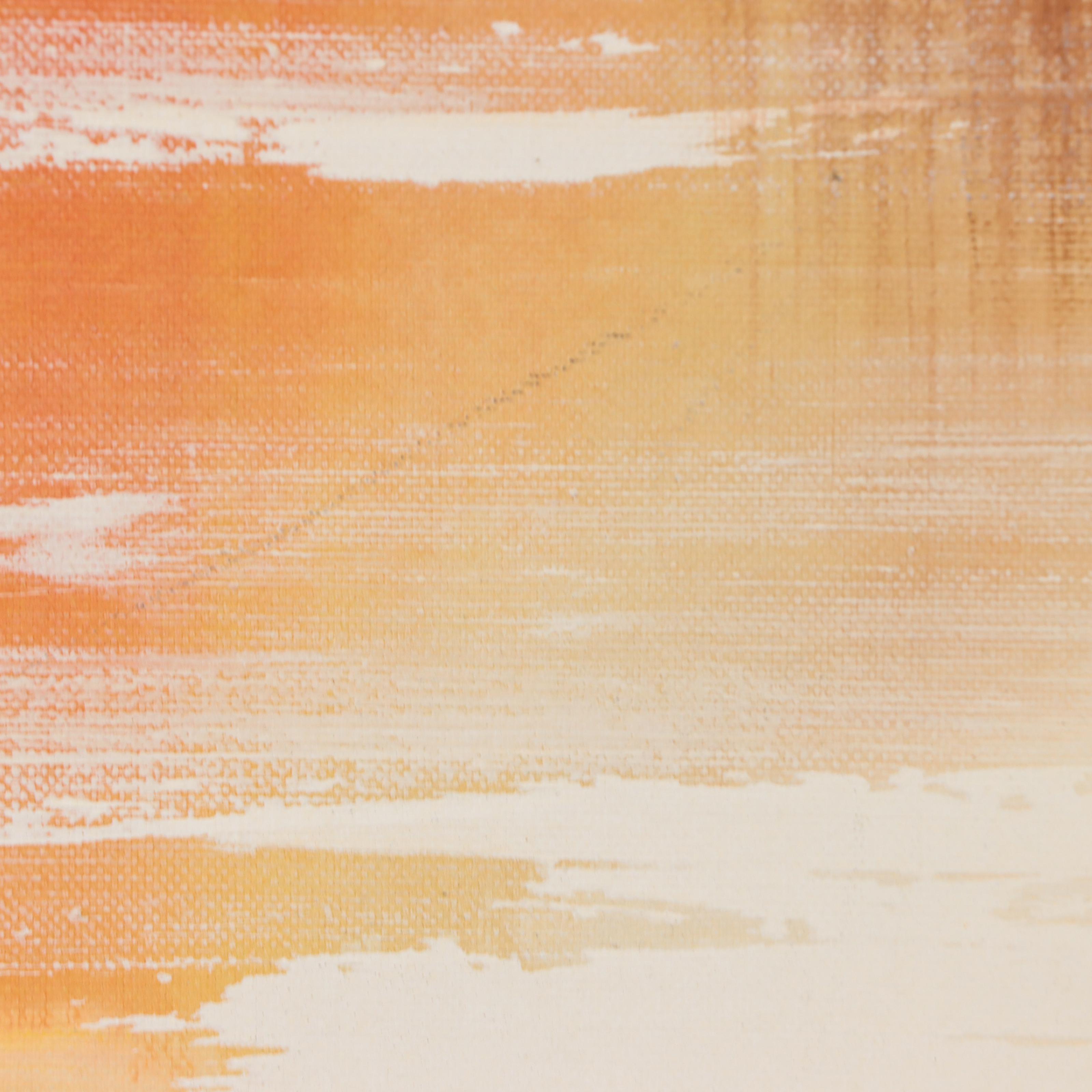 Matson Idyllic Autumn Landscape Mixed Media Painting