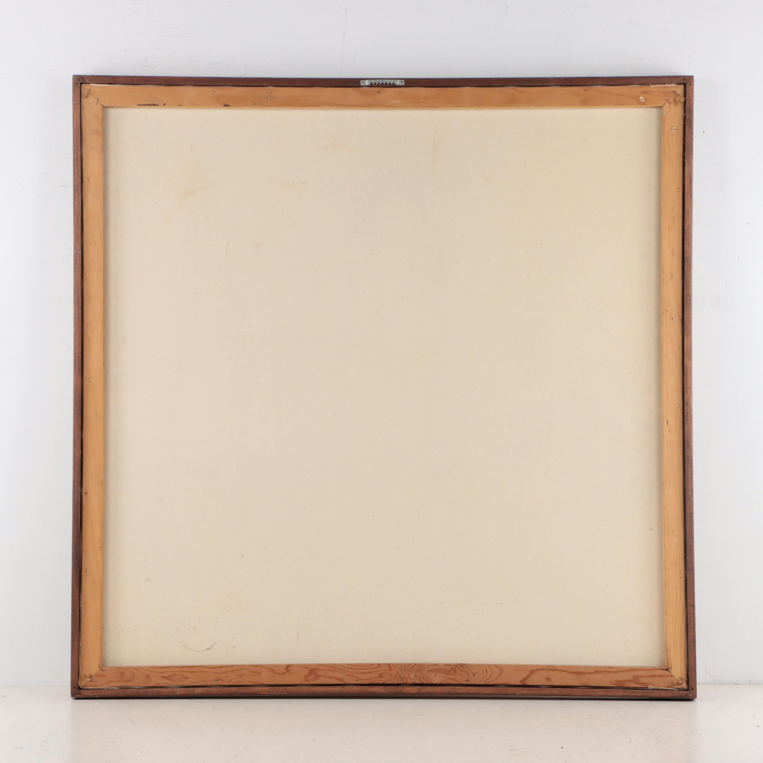 Matson Idyllic Autumn Landscape Mixed Media Painting