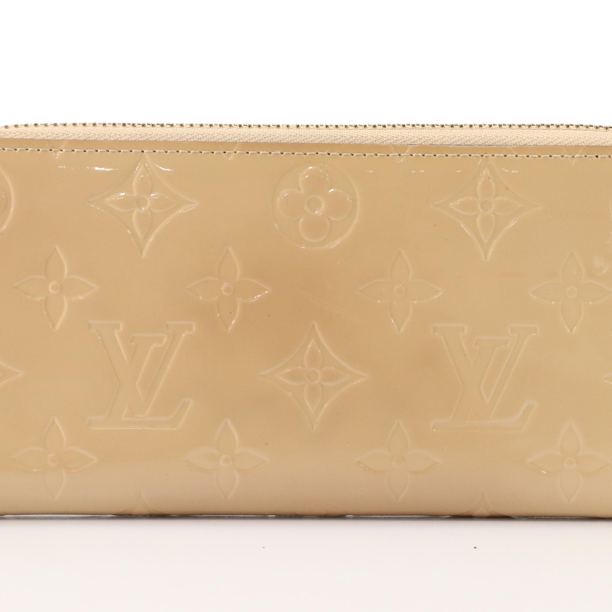 Louis Vuitton Zip Wallet in Monogram Vernis