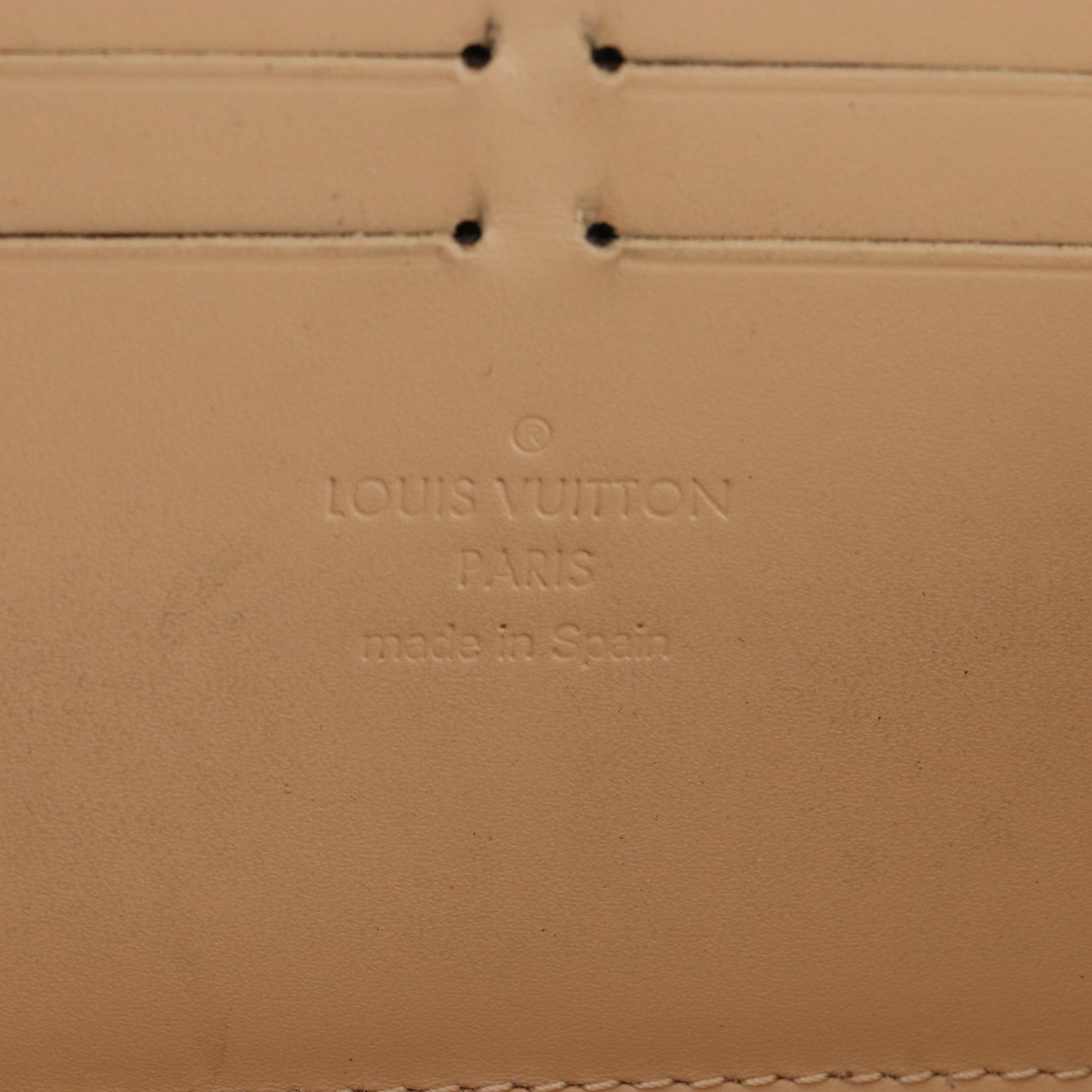 Louis Vuitton Zip Wallet in Monogram Vernis