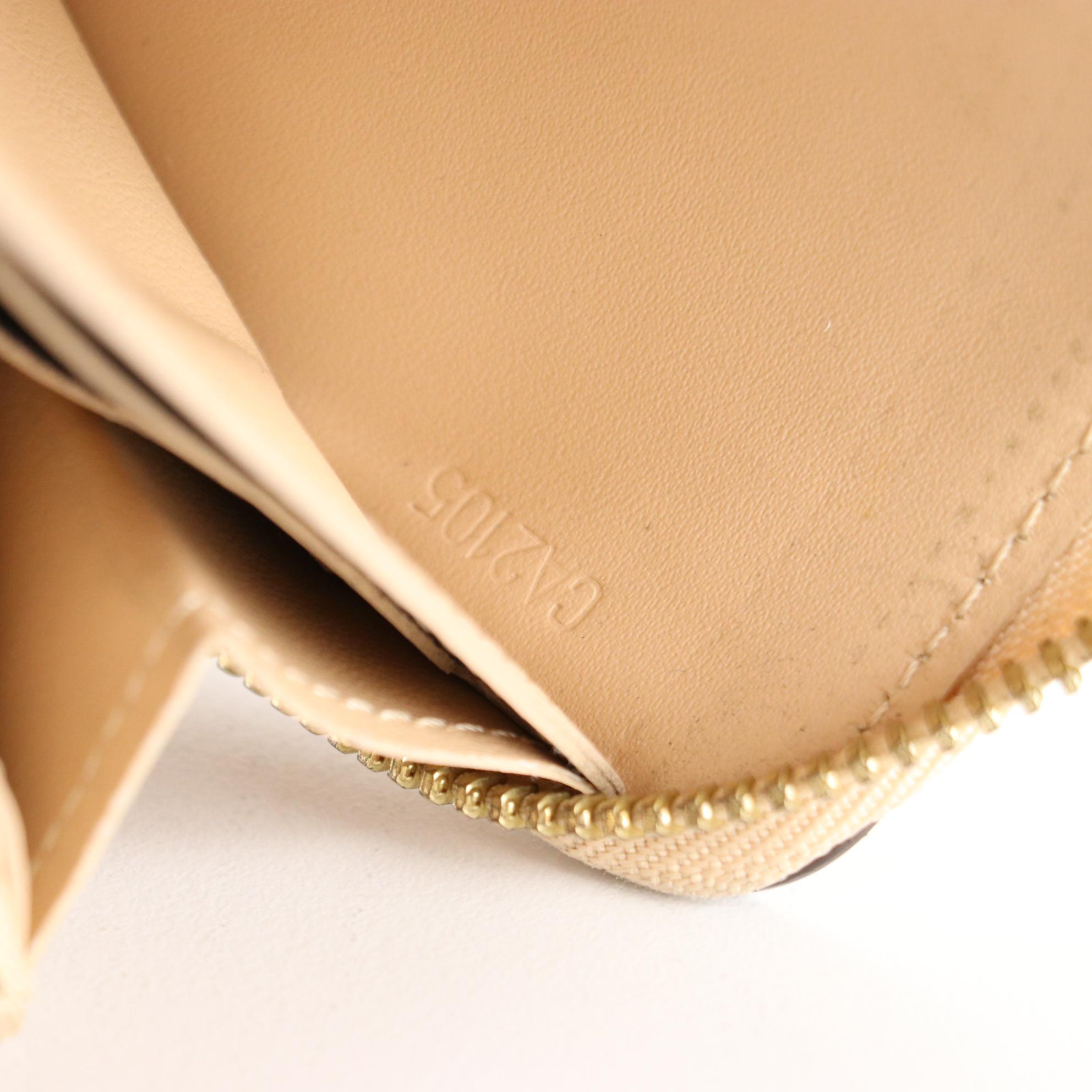 Louis Vuitton Zip Wallet in Monogram Vernis