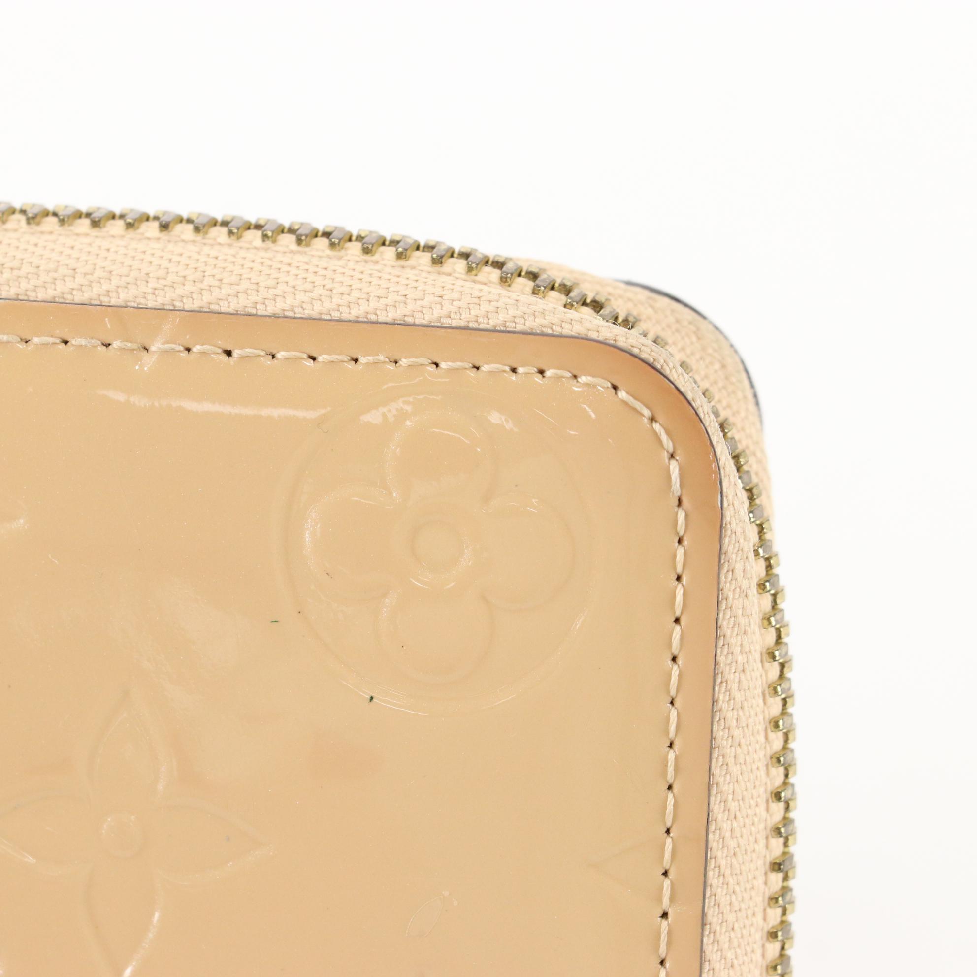 Louis Vuitton Zip Wallet in Monogram Vernis