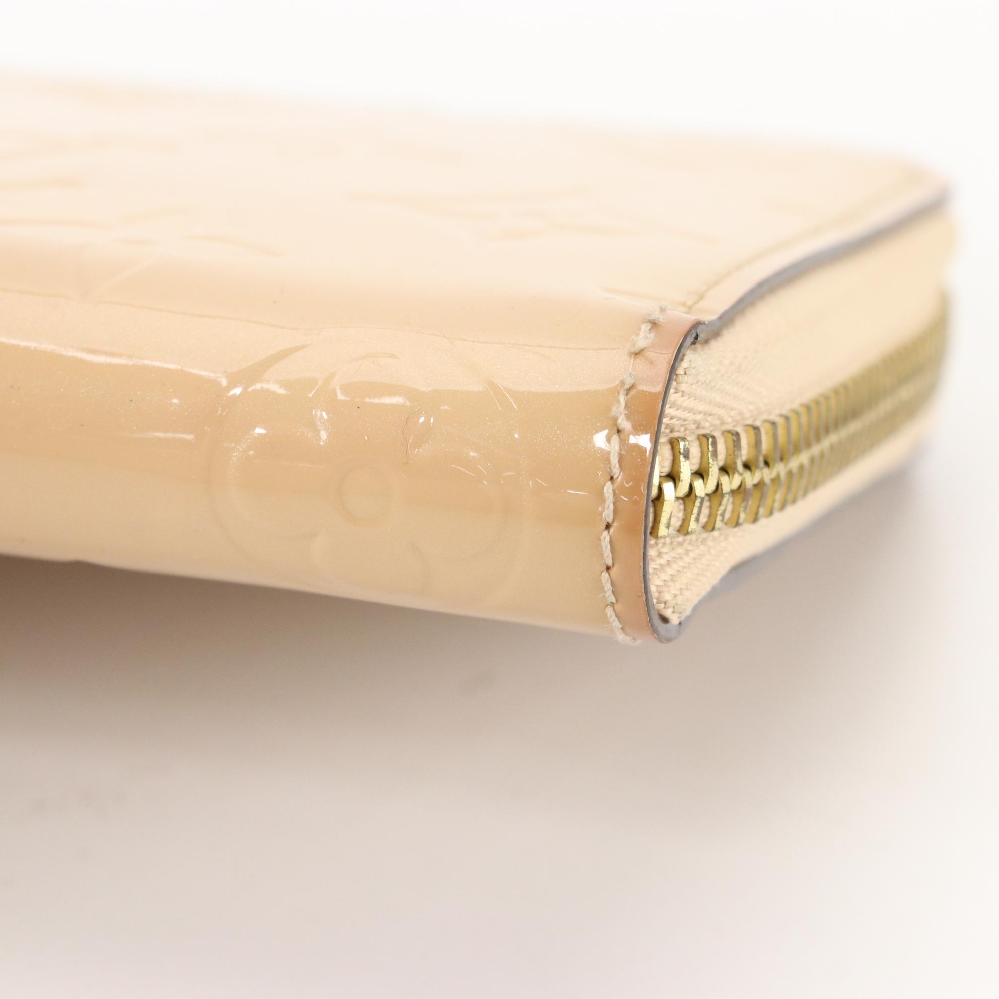 Louis Vuitton Zip Wallet in Monogram Vernis