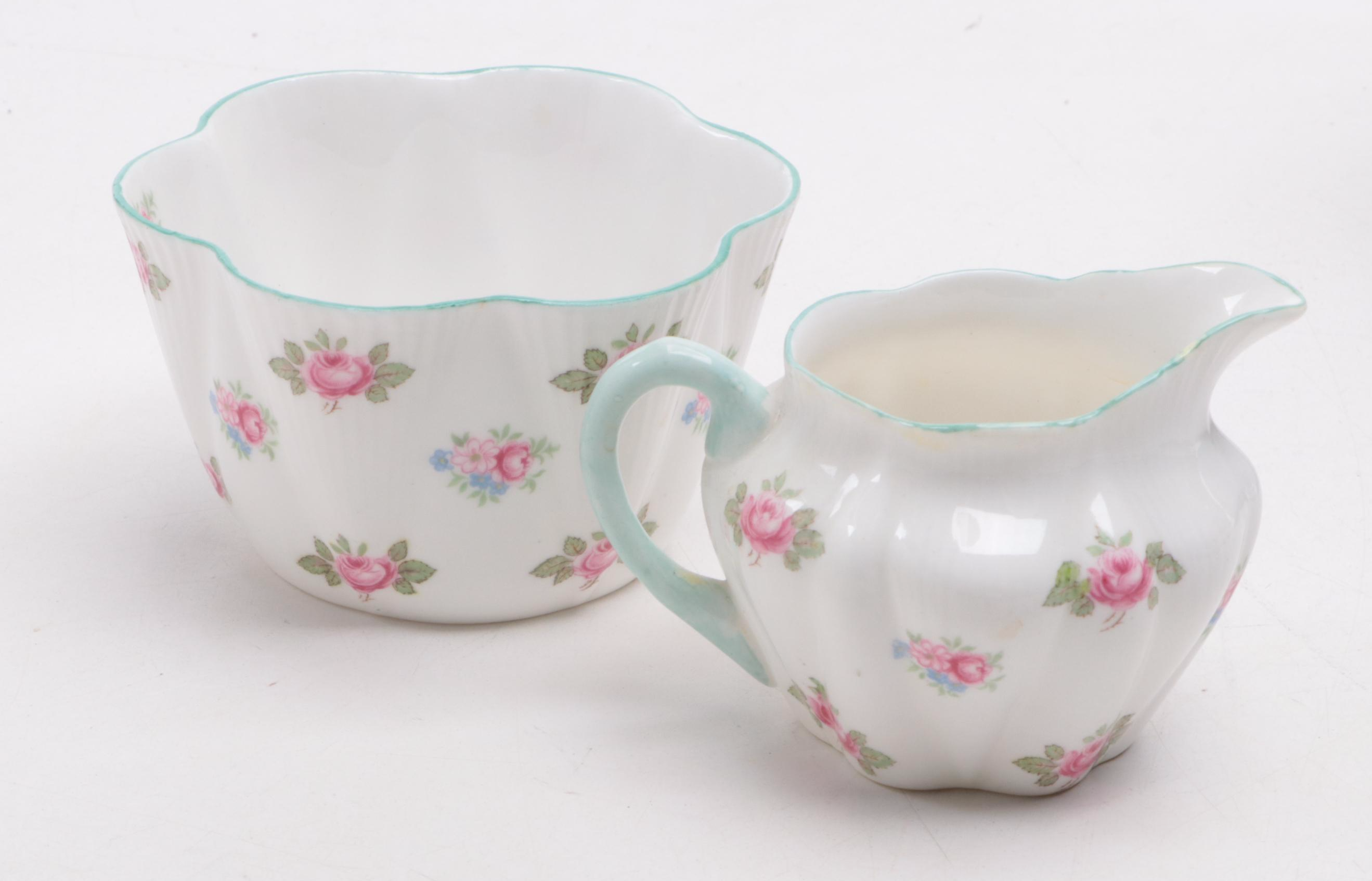 Samson Chinese Export Style Bud Vase with Other European Porcelain Tableware