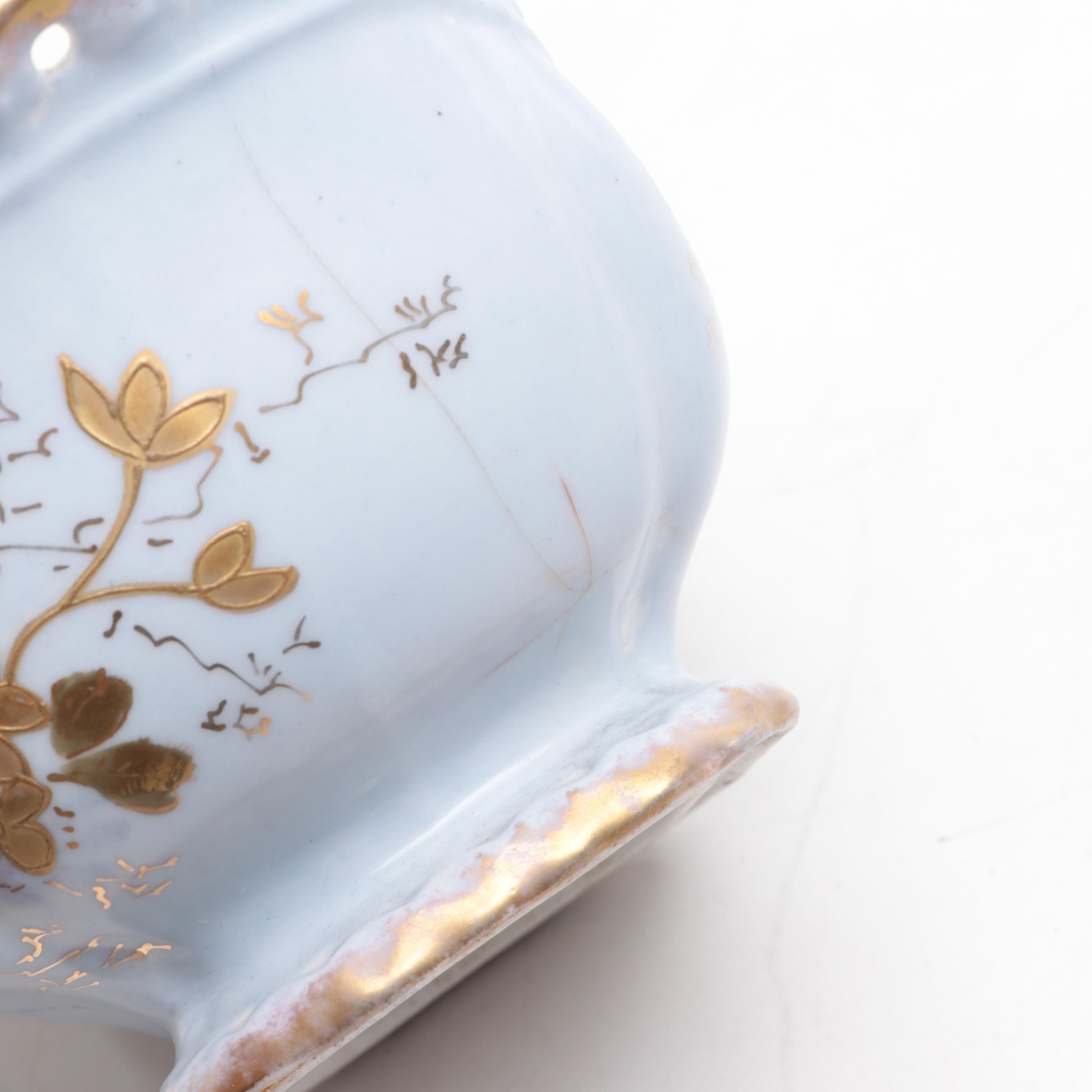 Samson Chinese Export Style Bud Vase with Other European Porcelain Tableware