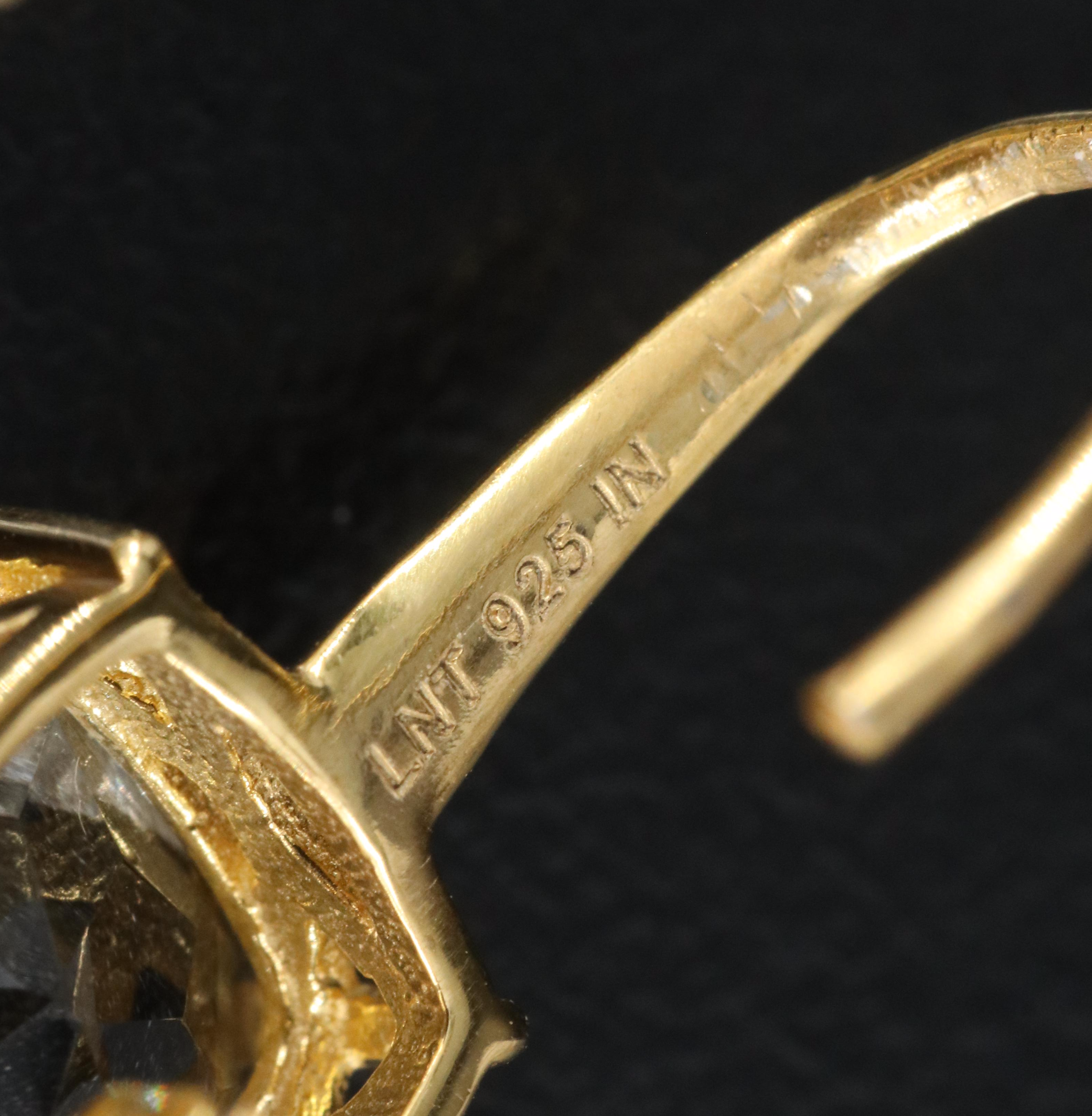 Sterling Prasiolite Earrings