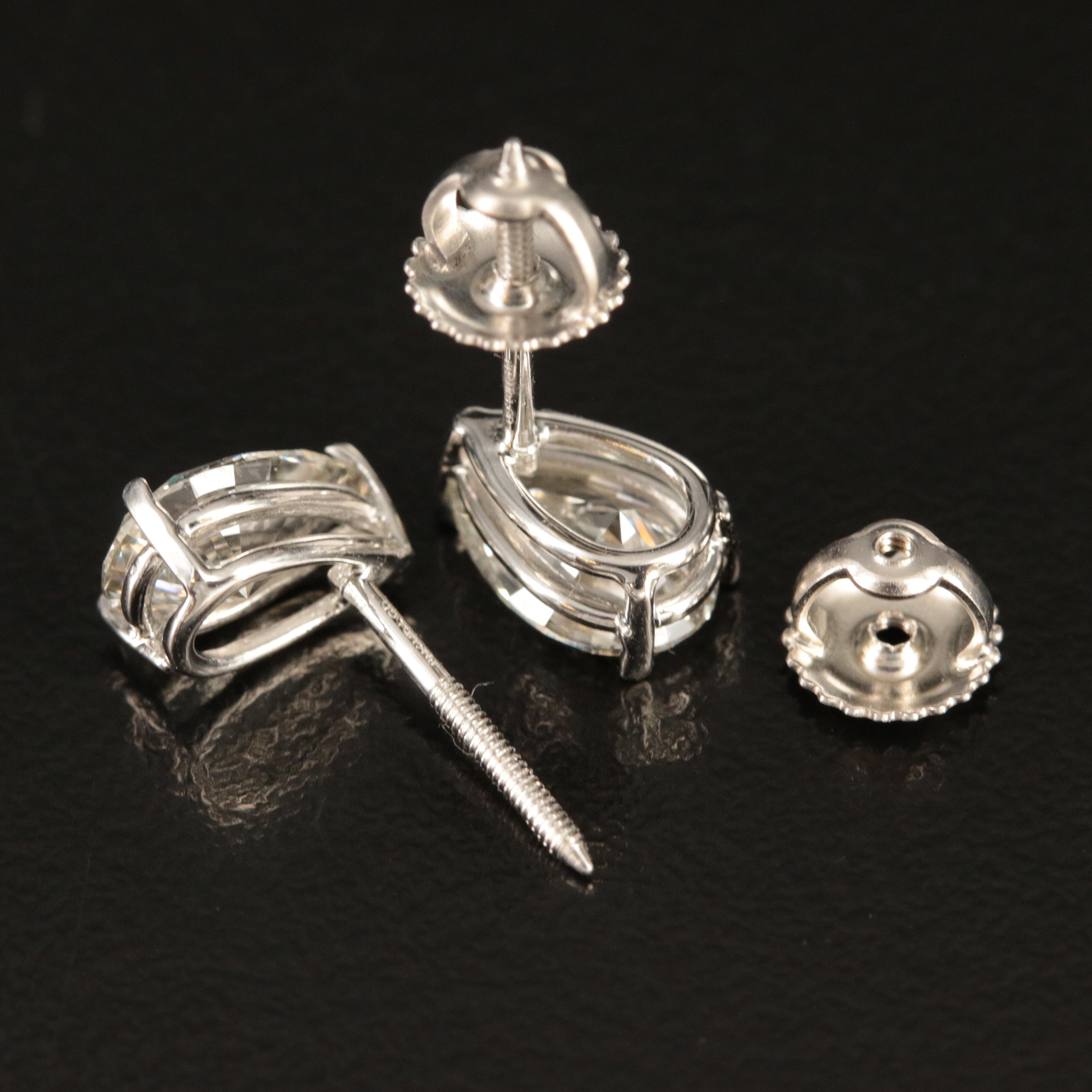 14K 2.10 CTW Lab Grown Diamond Stud Earrings