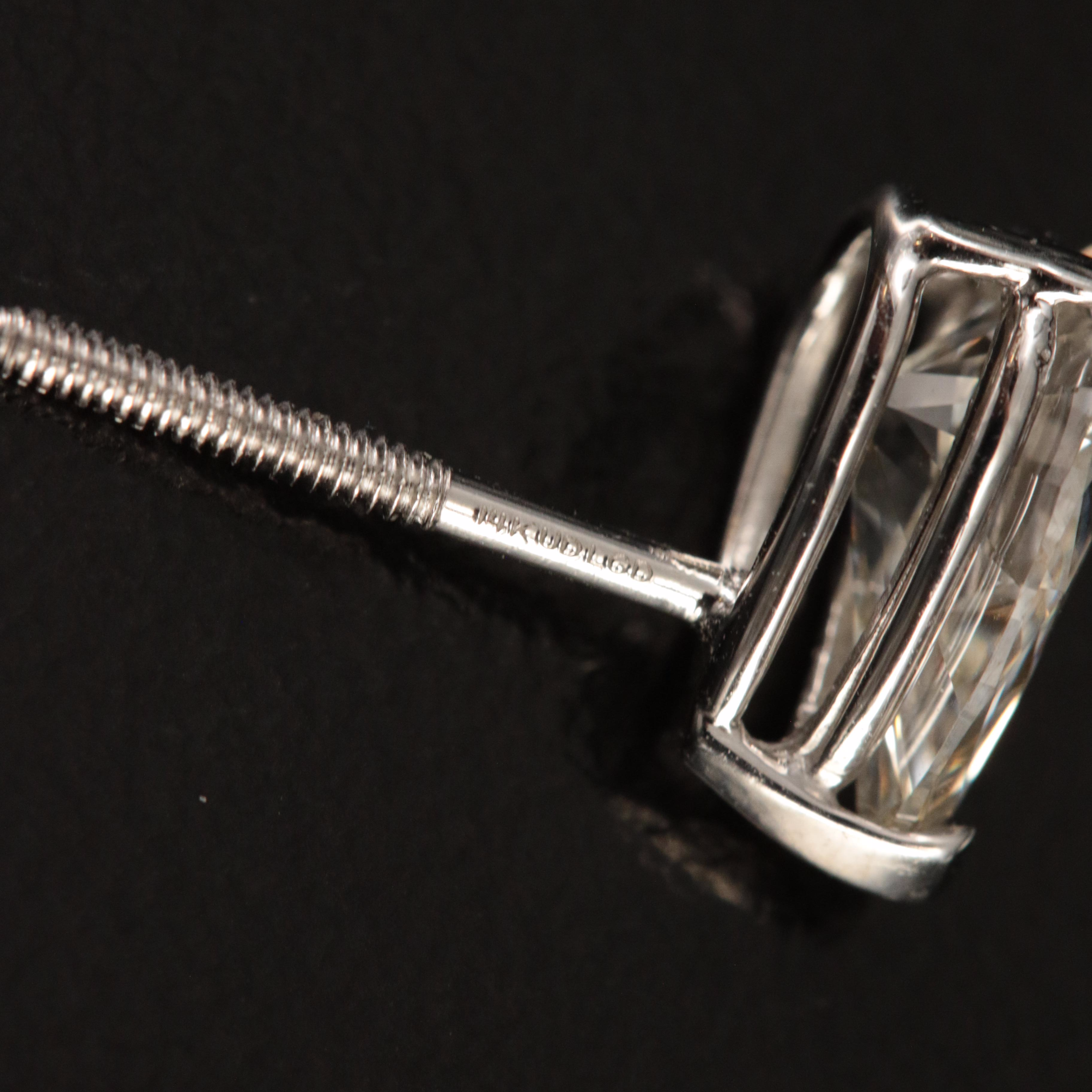 14K 2.10 CTW Lab Grown Diamond Stud Earrings