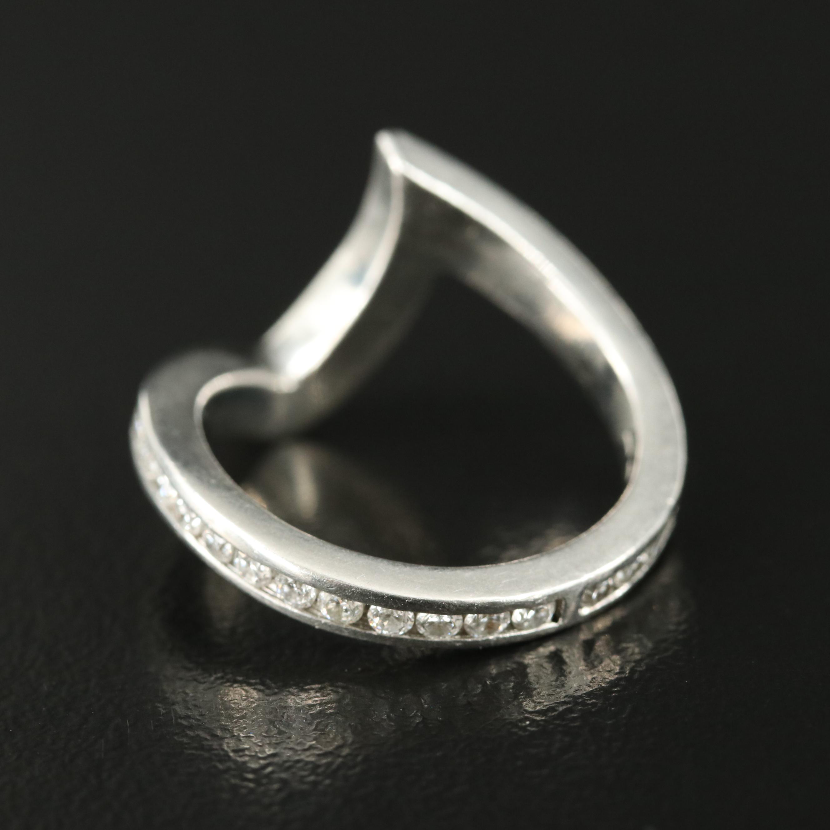 Platinum 0.95 CTW Diamond Eternity Band