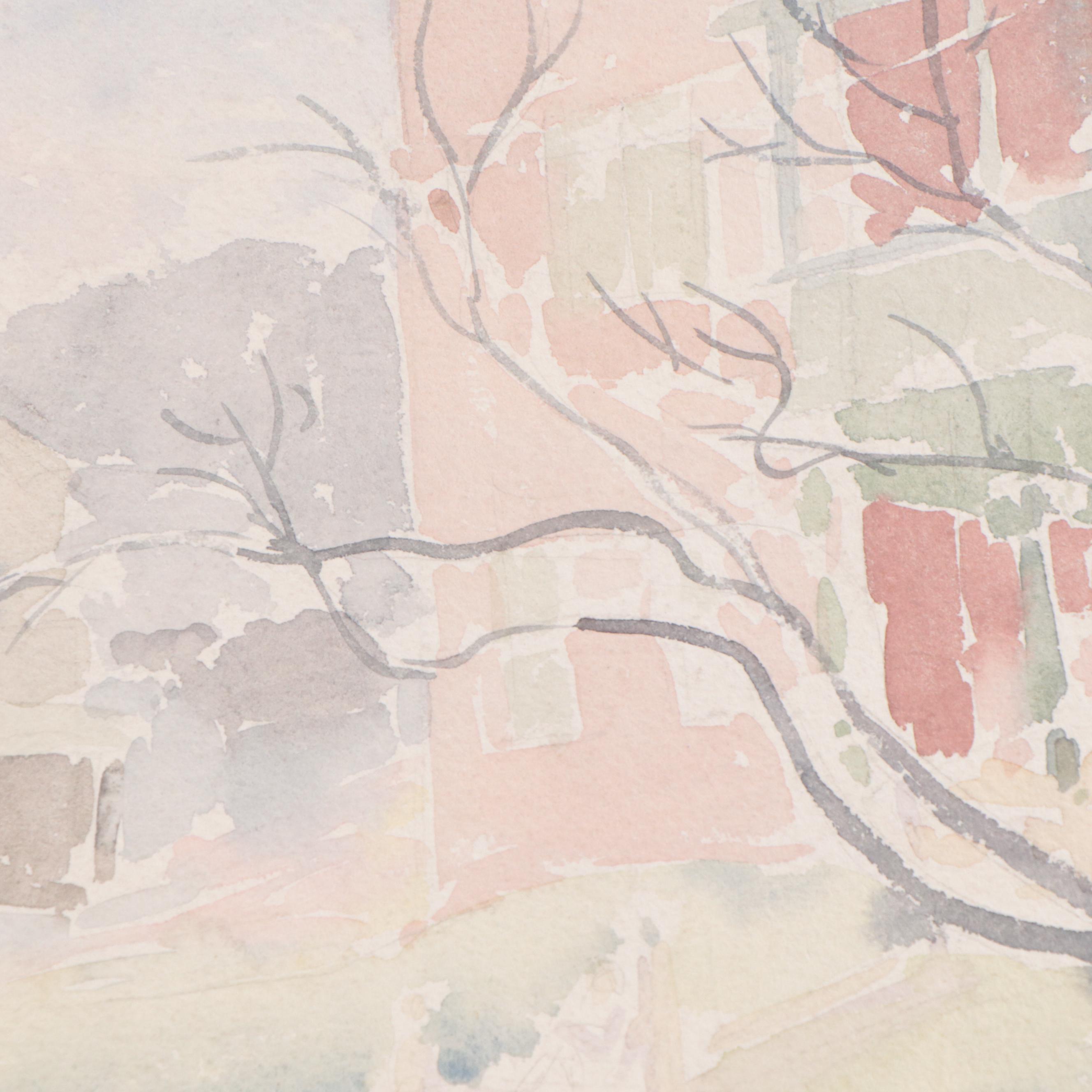 Dan Burne Jones Watercolor Paintings of Landscapes