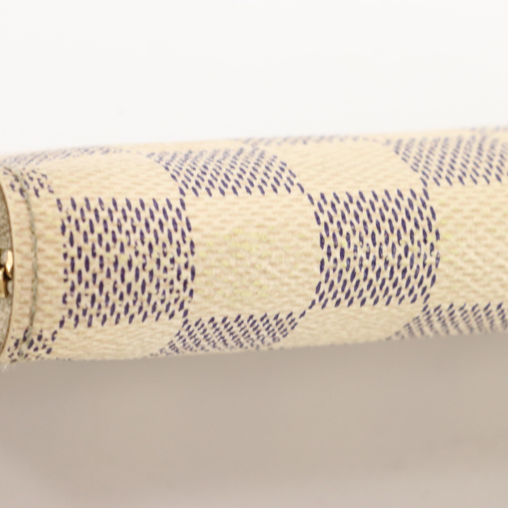 Louis Vuitton Zippy Wallet in Damier Azur Canvas