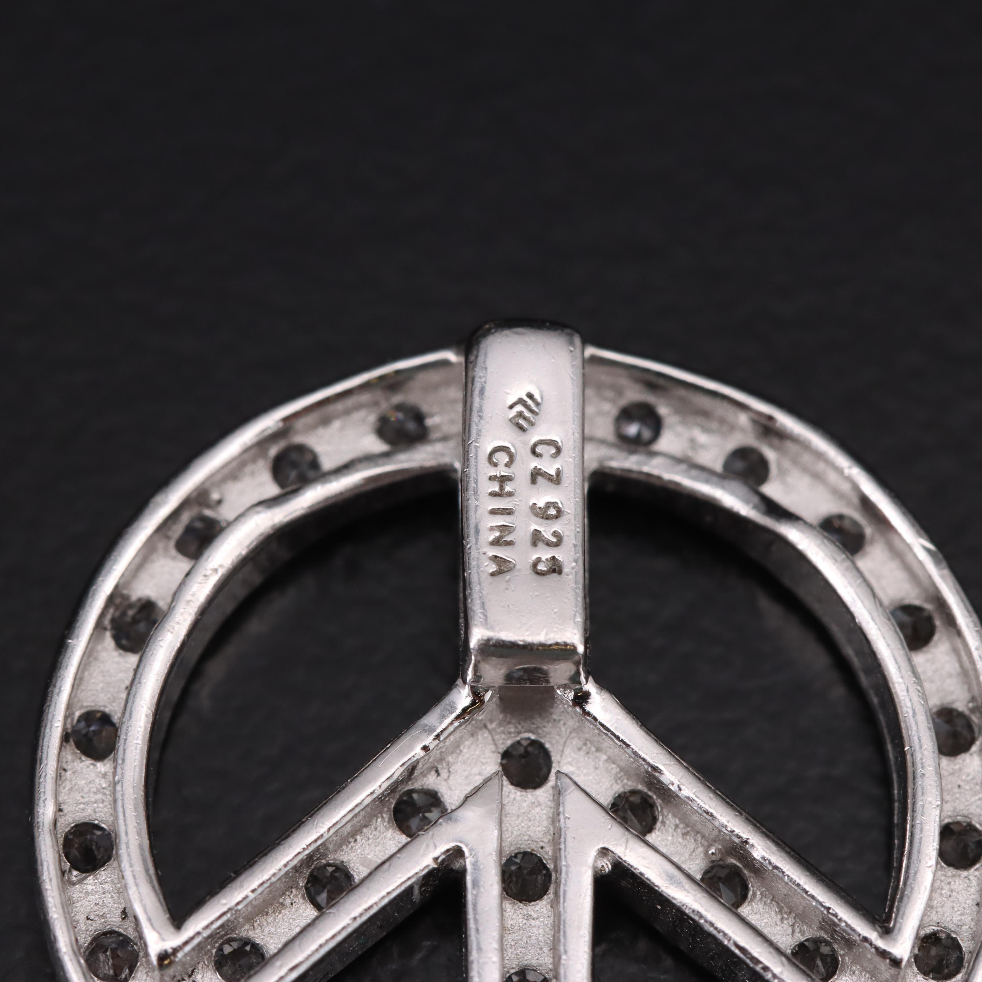 Sterling Diamond, Emerald and Cubic Zirconia Jewelry Selection