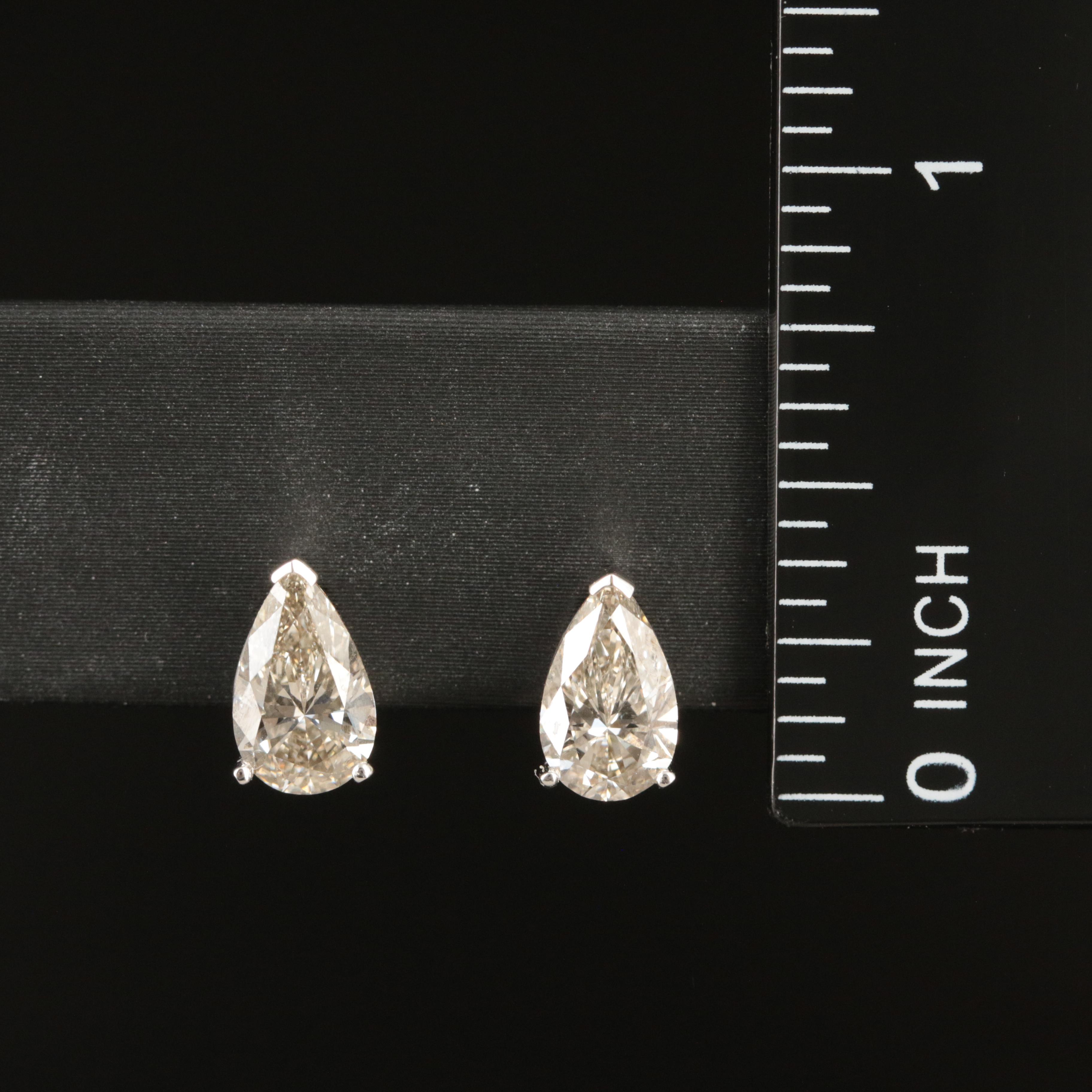 14K 2.22 CTW Lab Grown Diamond Stud Earrings