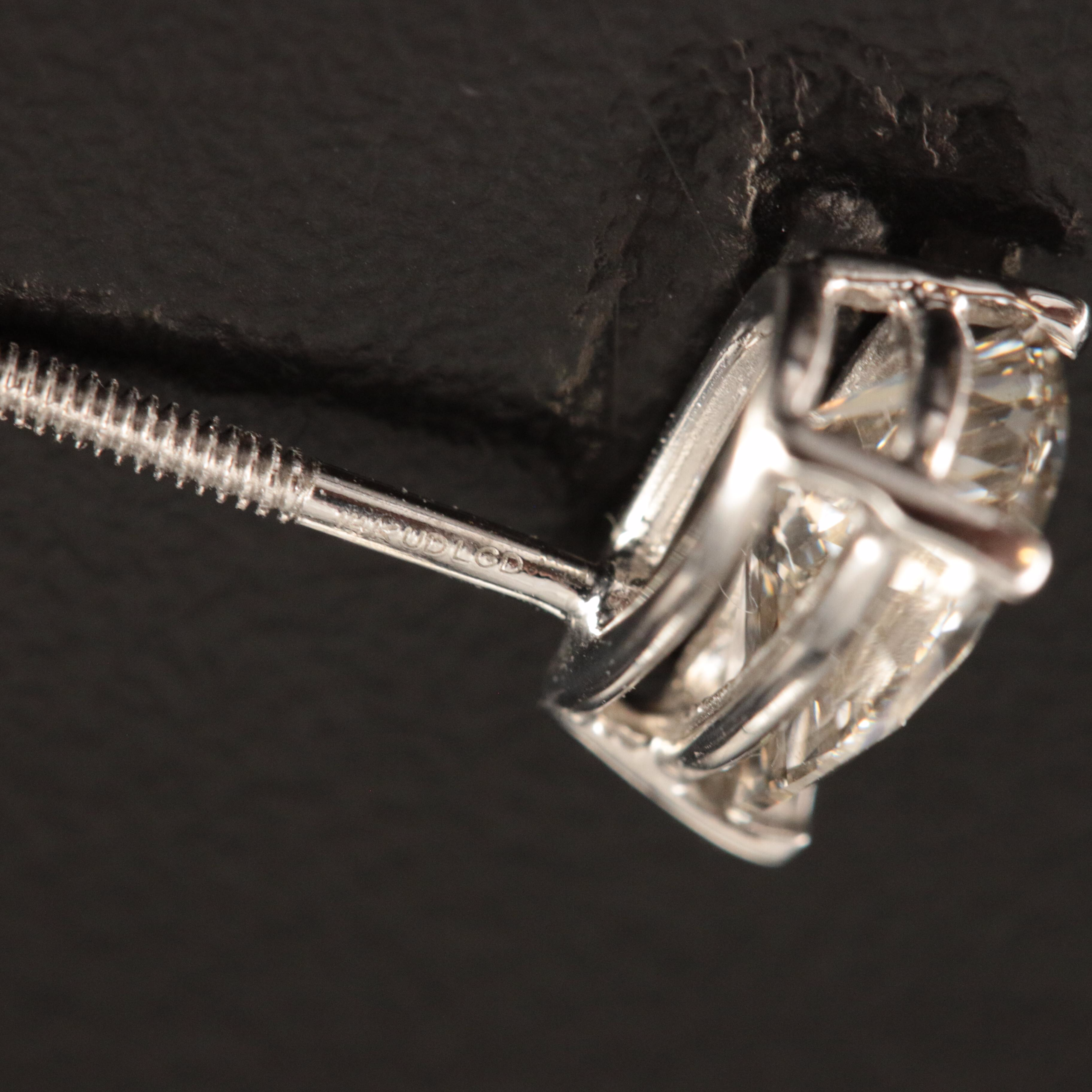 14K 2.22 CTW Lab Grown Diamond Stud Earrings