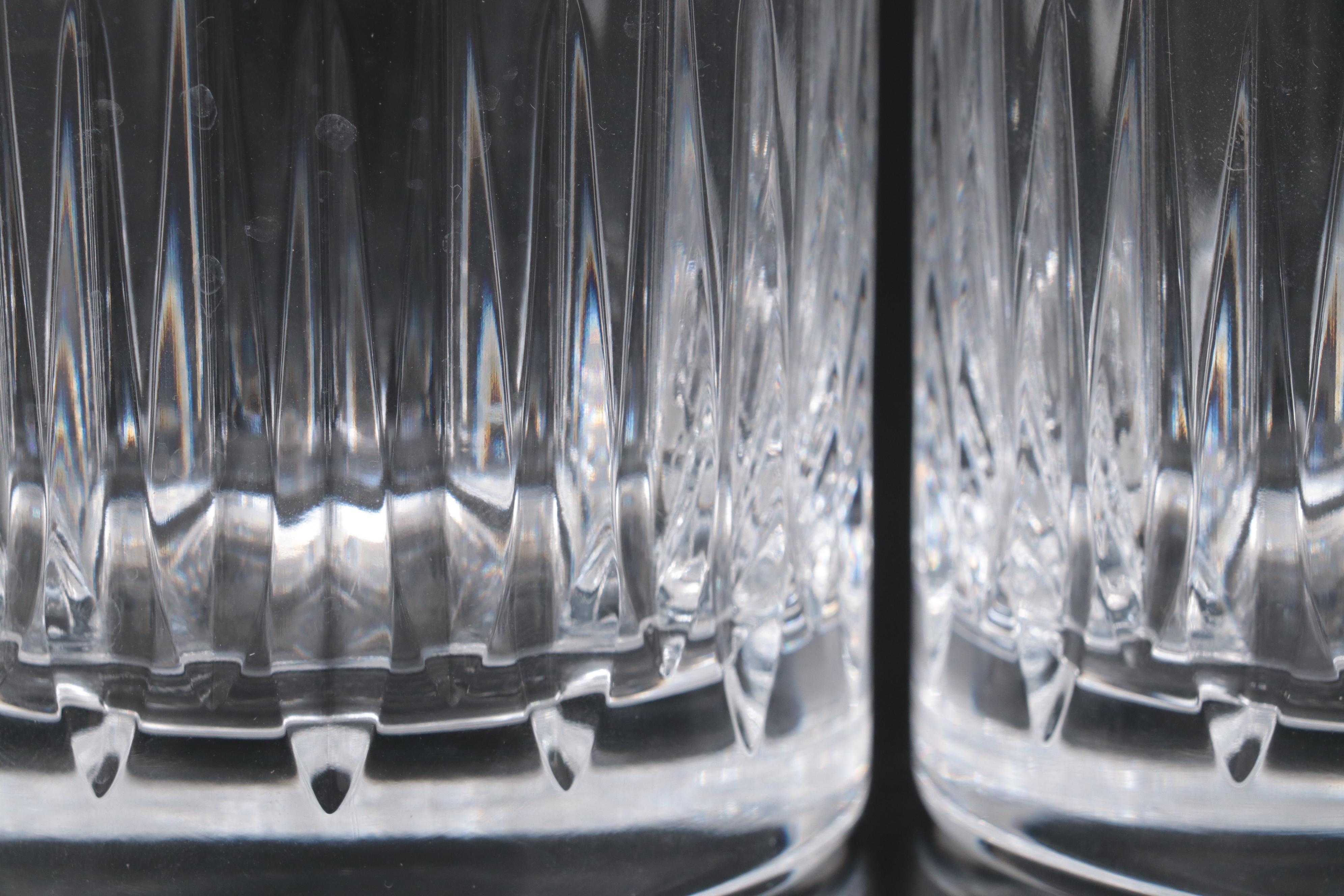 Baccarat "Tallyrand" Crystal Decanter with Reed & Barton "Soho" Old Fashioneds