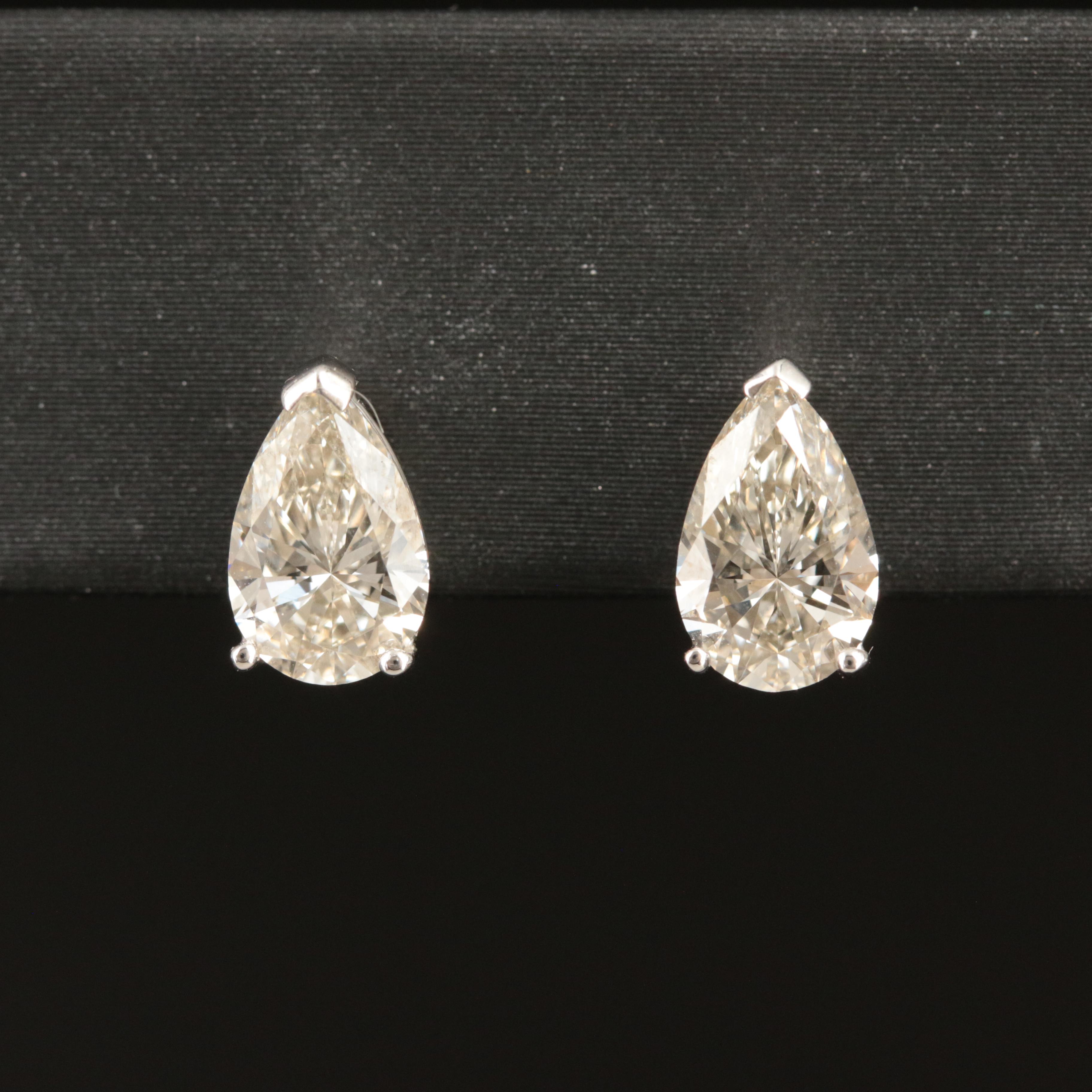 14K 2.00 CTW Lab Grown Diamond Stud Earrings