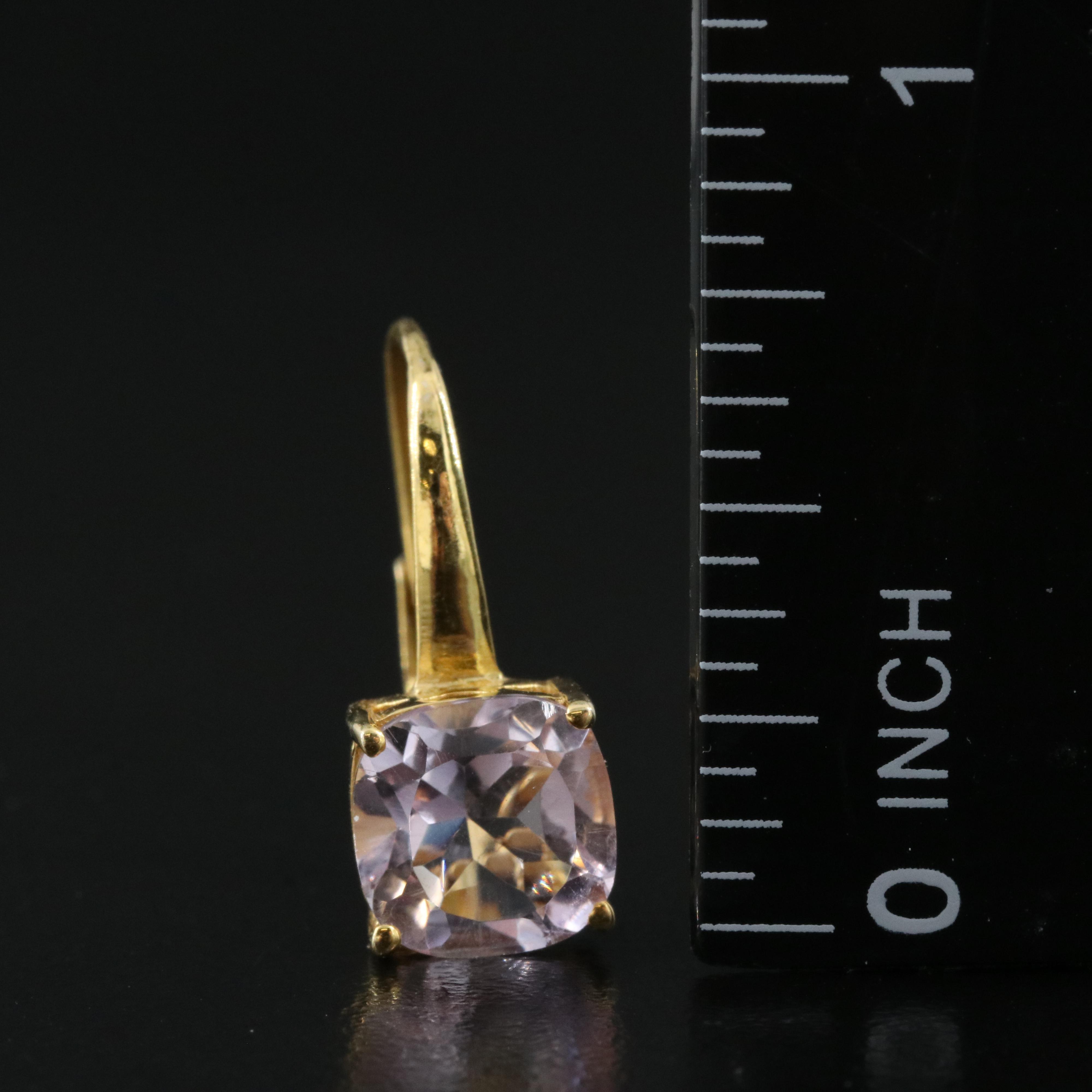 Sterling Amethyst Earrings