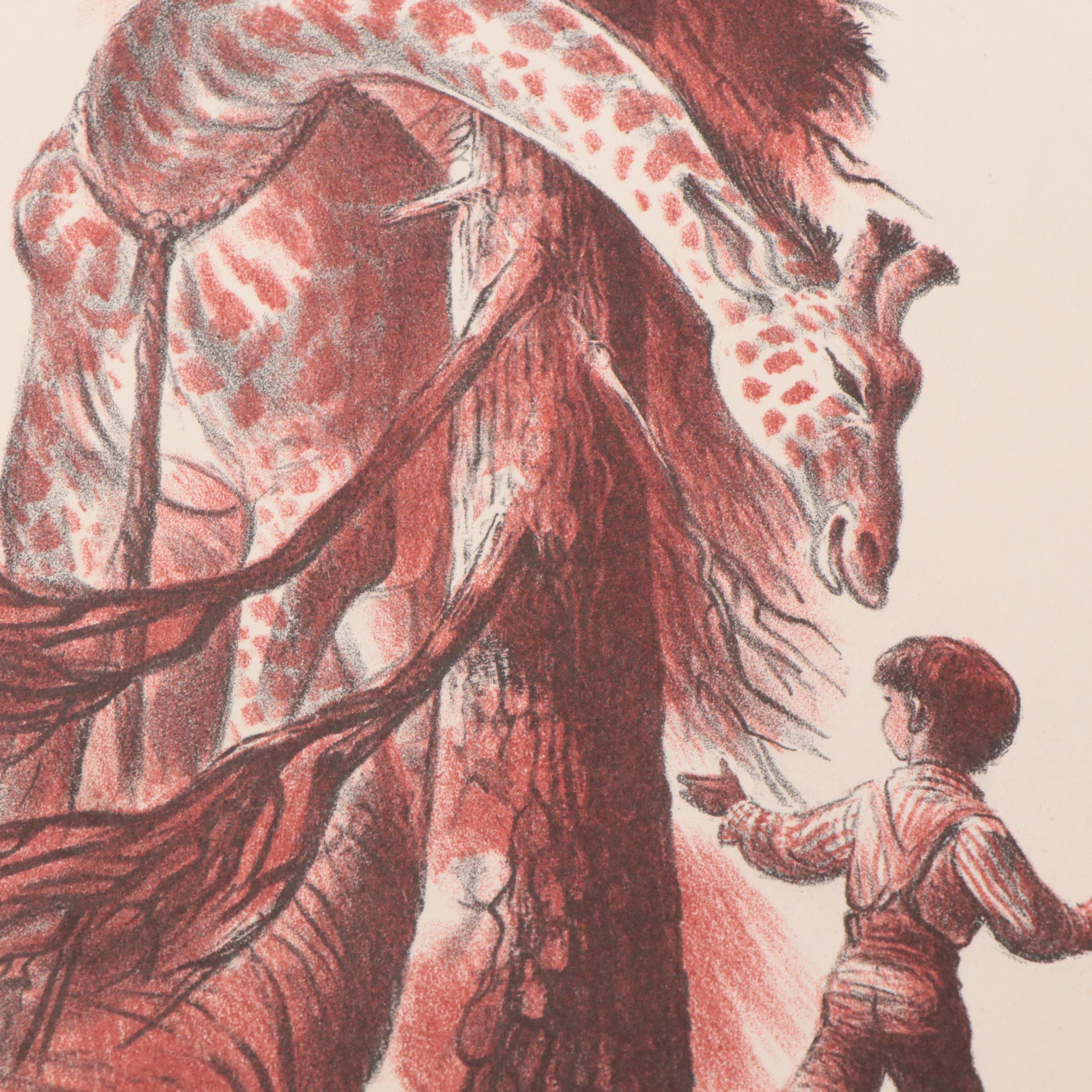 Lithographic Book Illustrations Designed by Lynd Ward