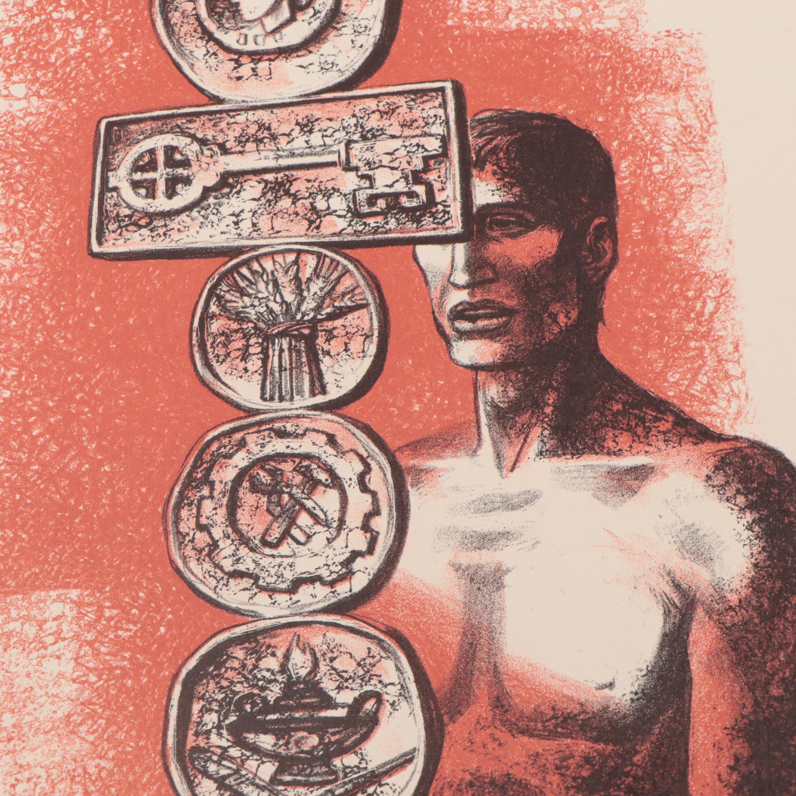 Lithographic Book Illustrations Designed by Lynd Ward