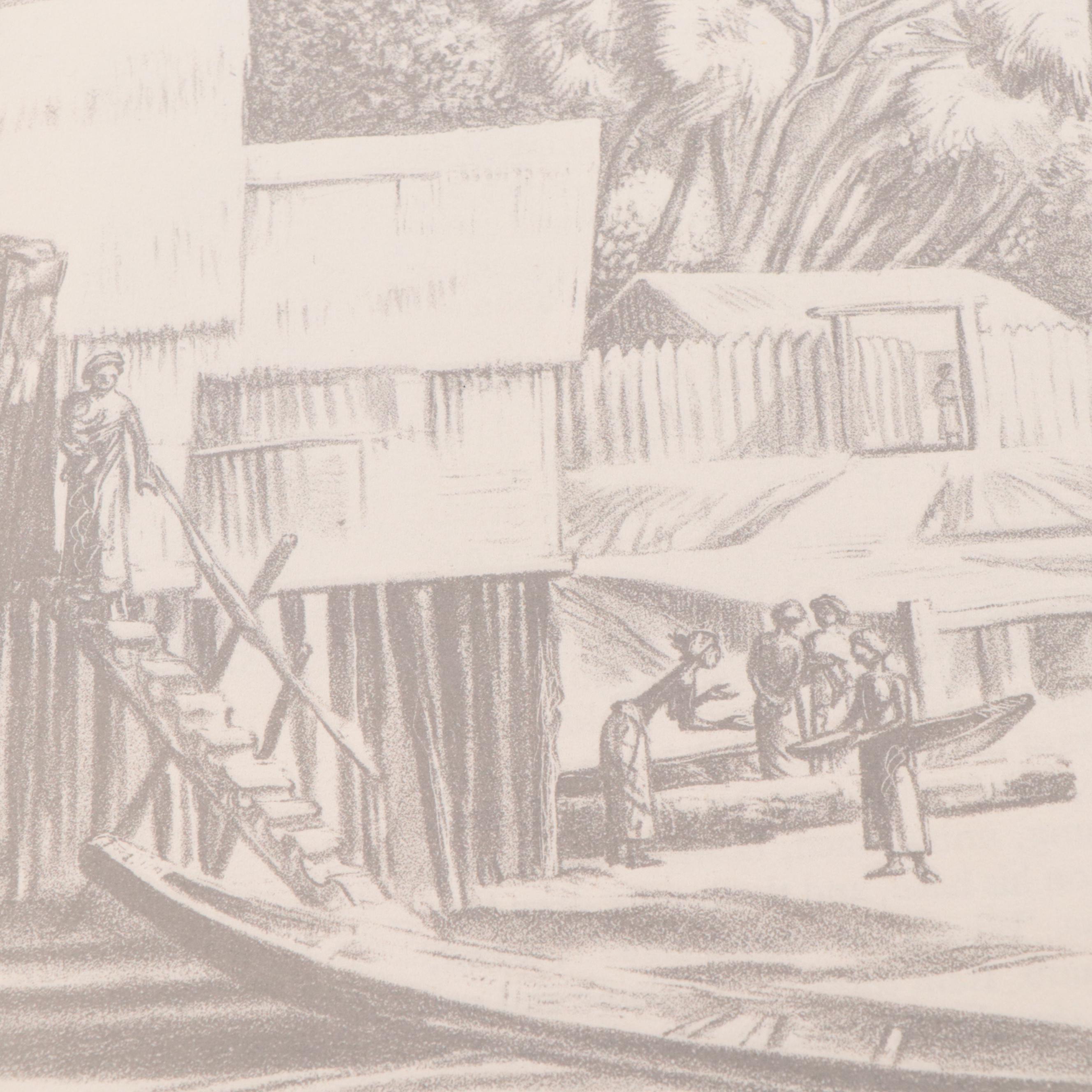 Figurative Lithograph Illustrations After Lynd Ward