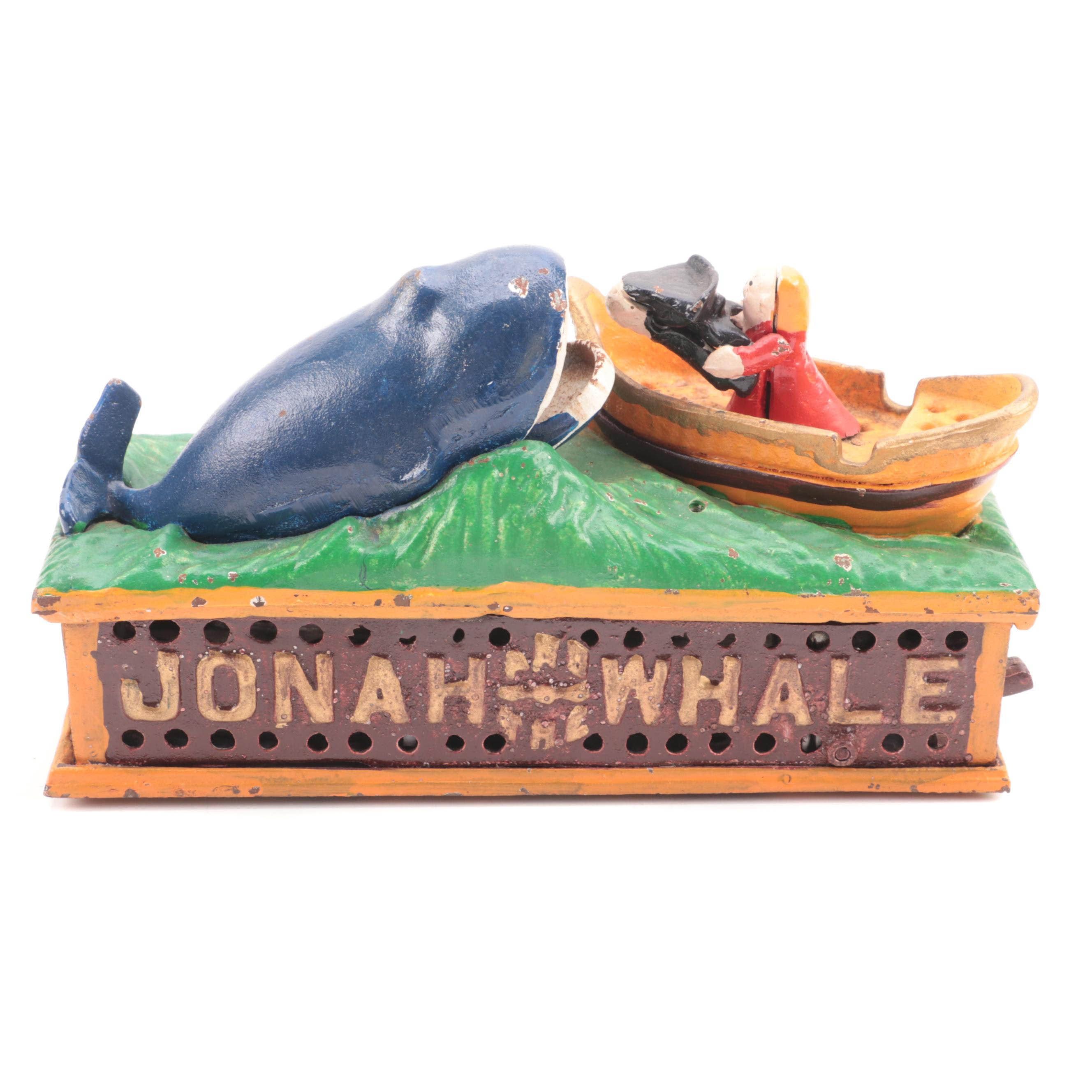 Jonah and The Whale Mechanical Coin Bank