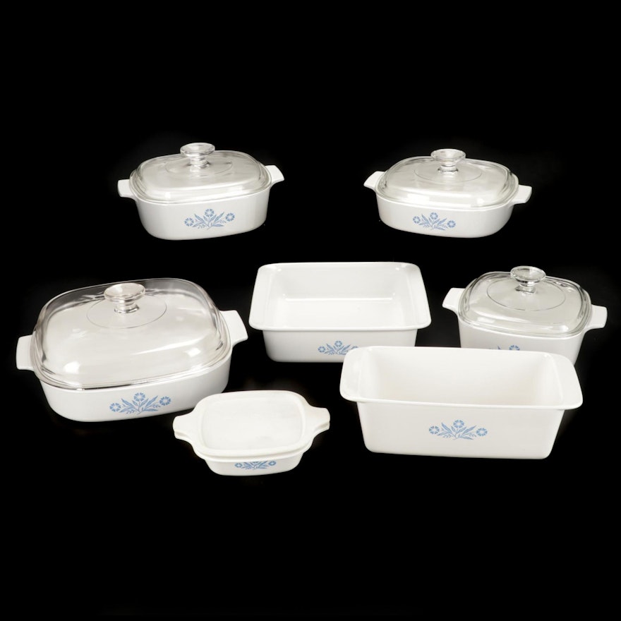 CorningWare "Cornflower" Casserole