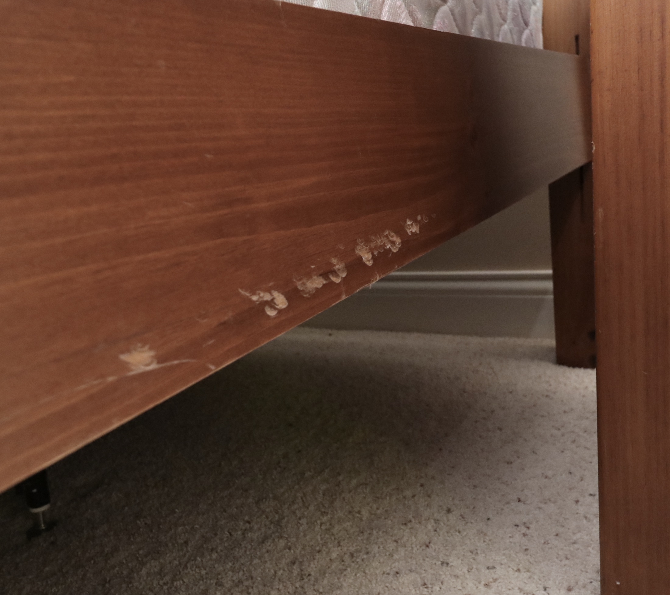 Kincaid Furniture "Shaker Ridge" Four Post Queen Bed Frame and Nightstands