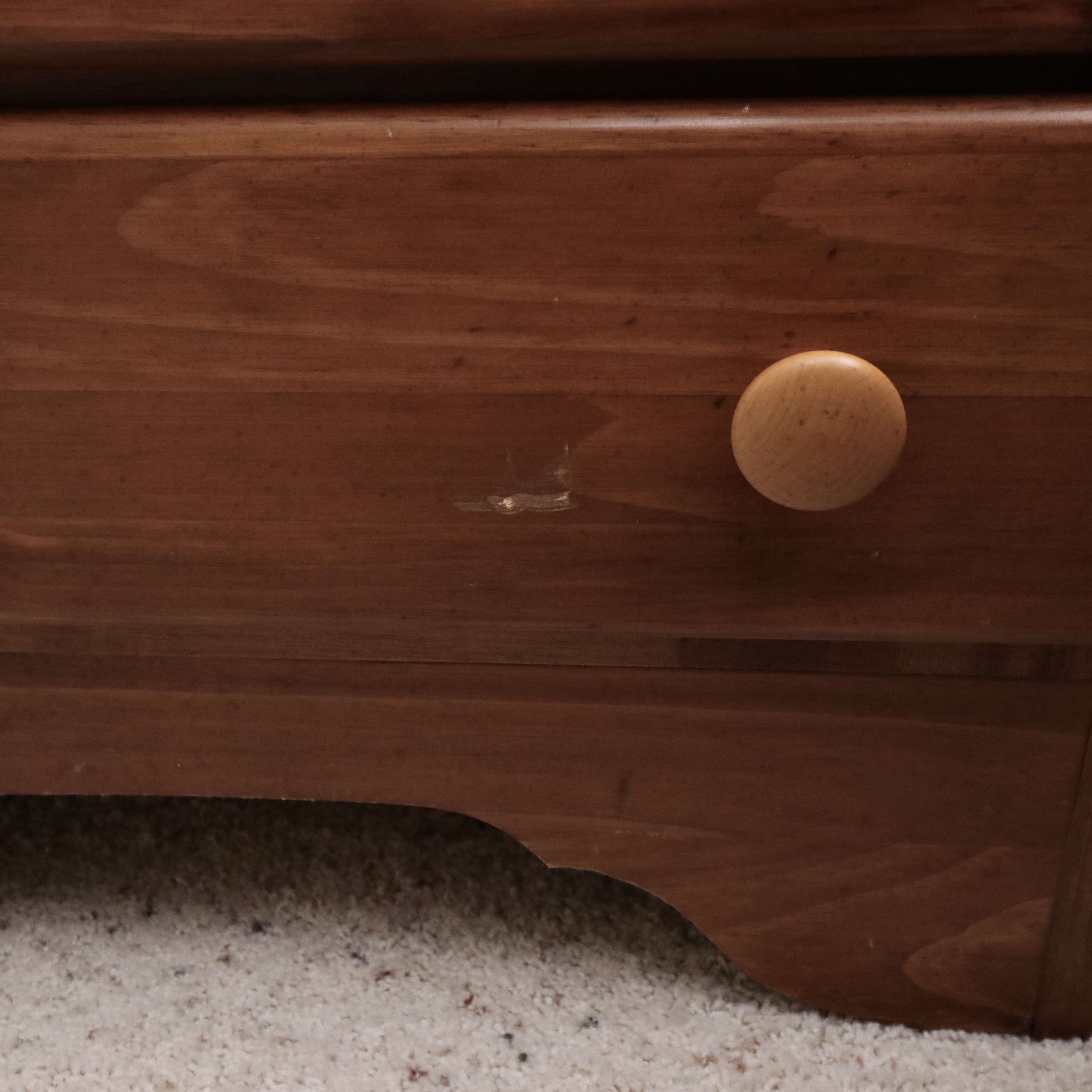 Kincaid Furniture "Shaker Ridge" Four Post Queen Bed Frame and Nightstands