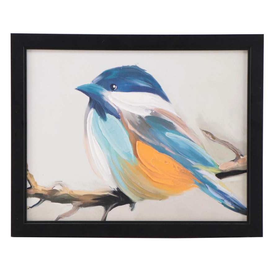 Embellished Giclee of Bird