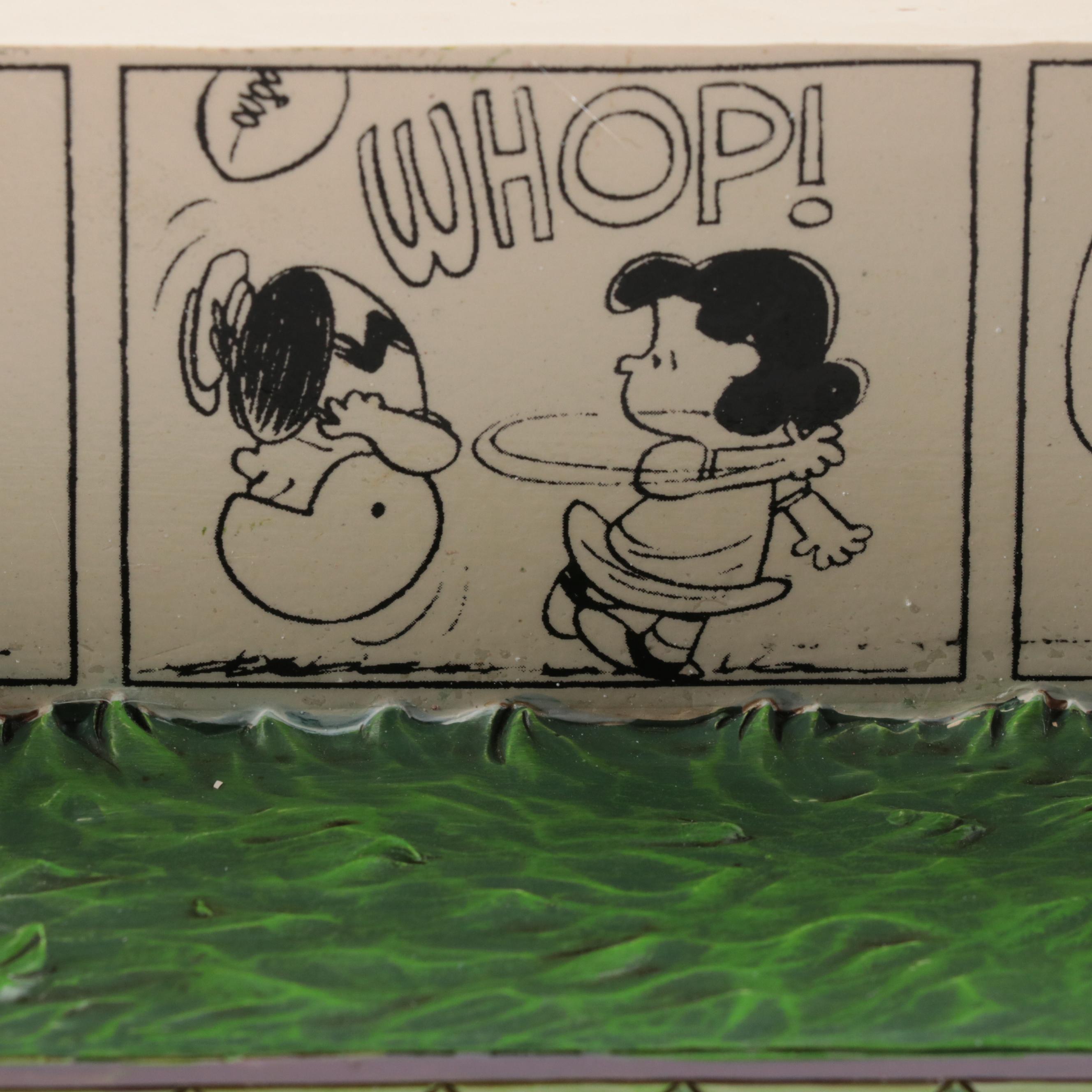 Jim Shore Peanuts "Spirit Squad" and "I Love Touch Football" Figurines