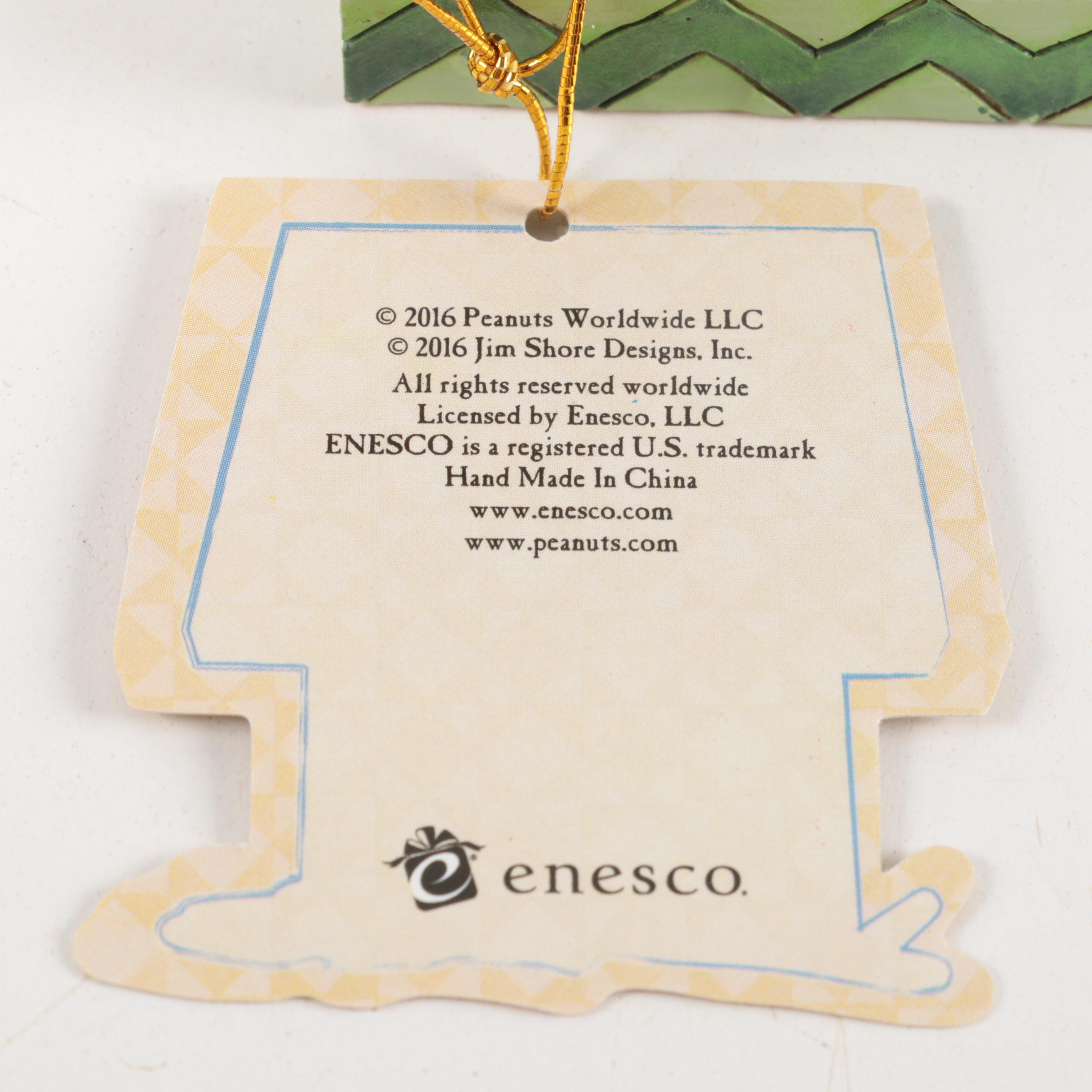 Jim Shore Peanuts "Spirit Squad" and "I Love Touch Football" Figurines