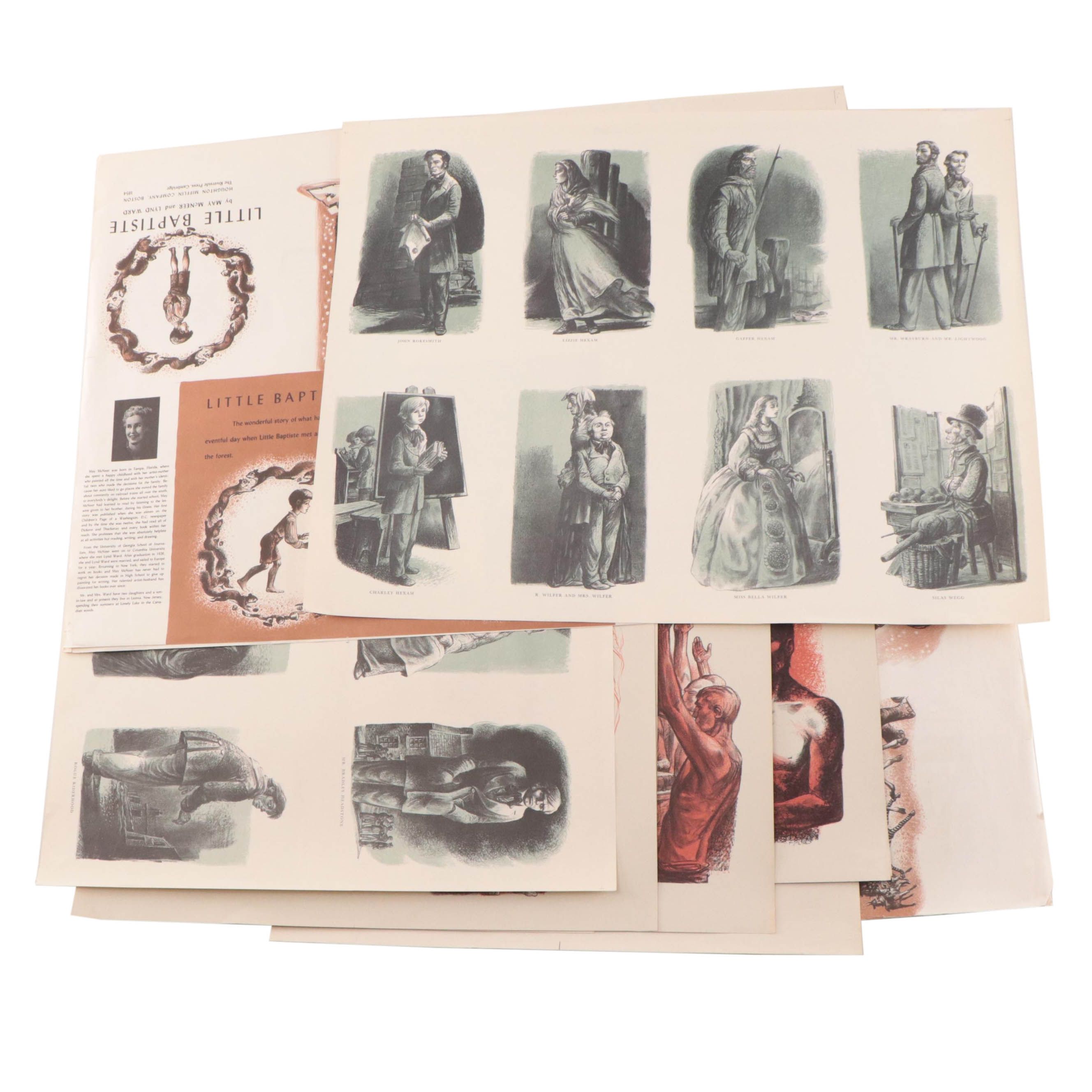 Lithographic Book Illustrations Designed by Lynd Ward