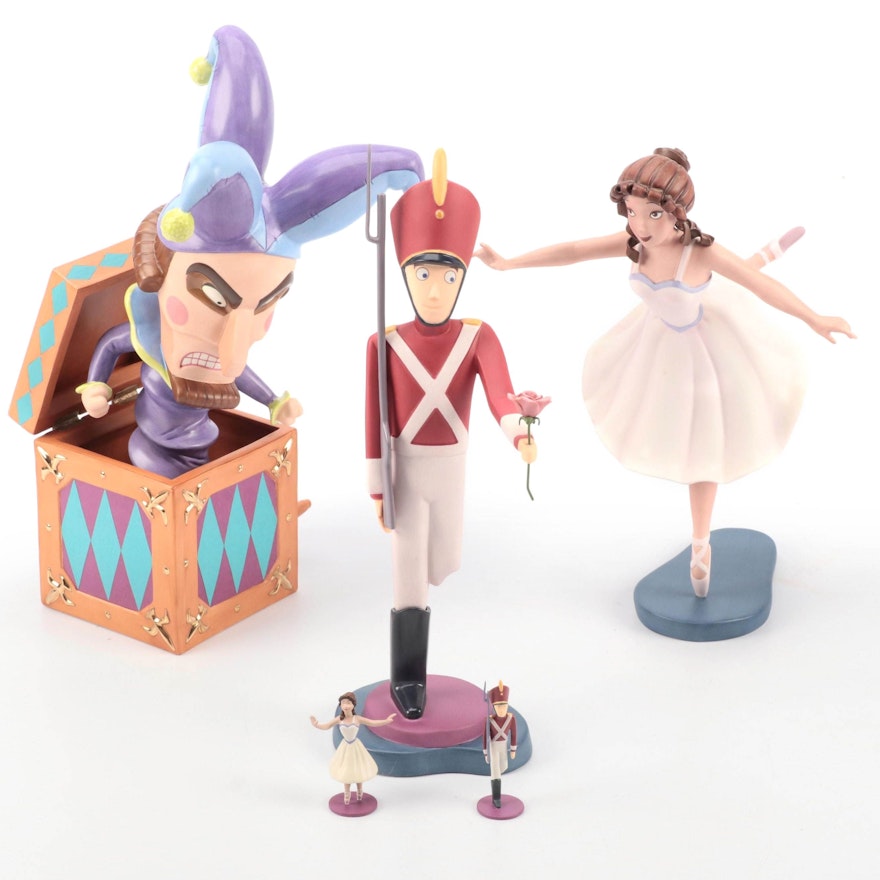 Walt Disney Classics Fantasia 2000 "A Gift of Love" and "Jealous Jack" Figurines