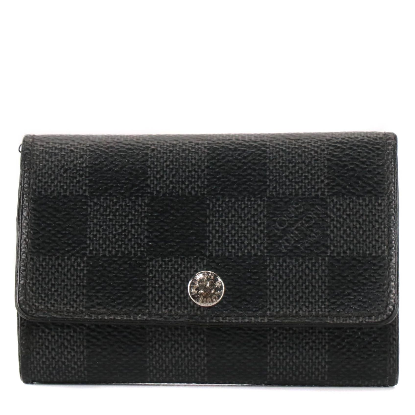 Louis Vuitton Multicles Key Holder in Graphite Damier Canvas
