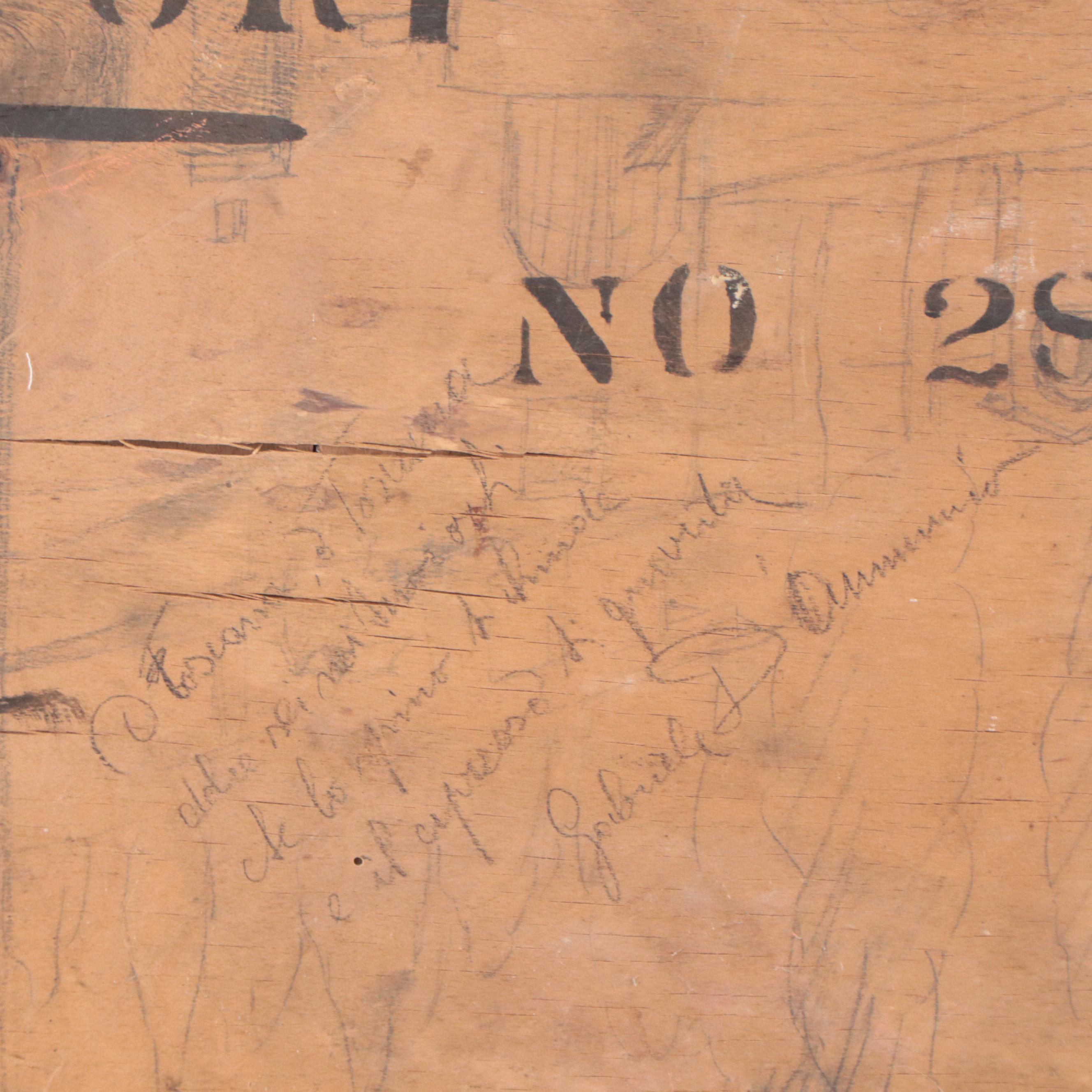 Oil Painting of Mediterranean Landscape, 1935