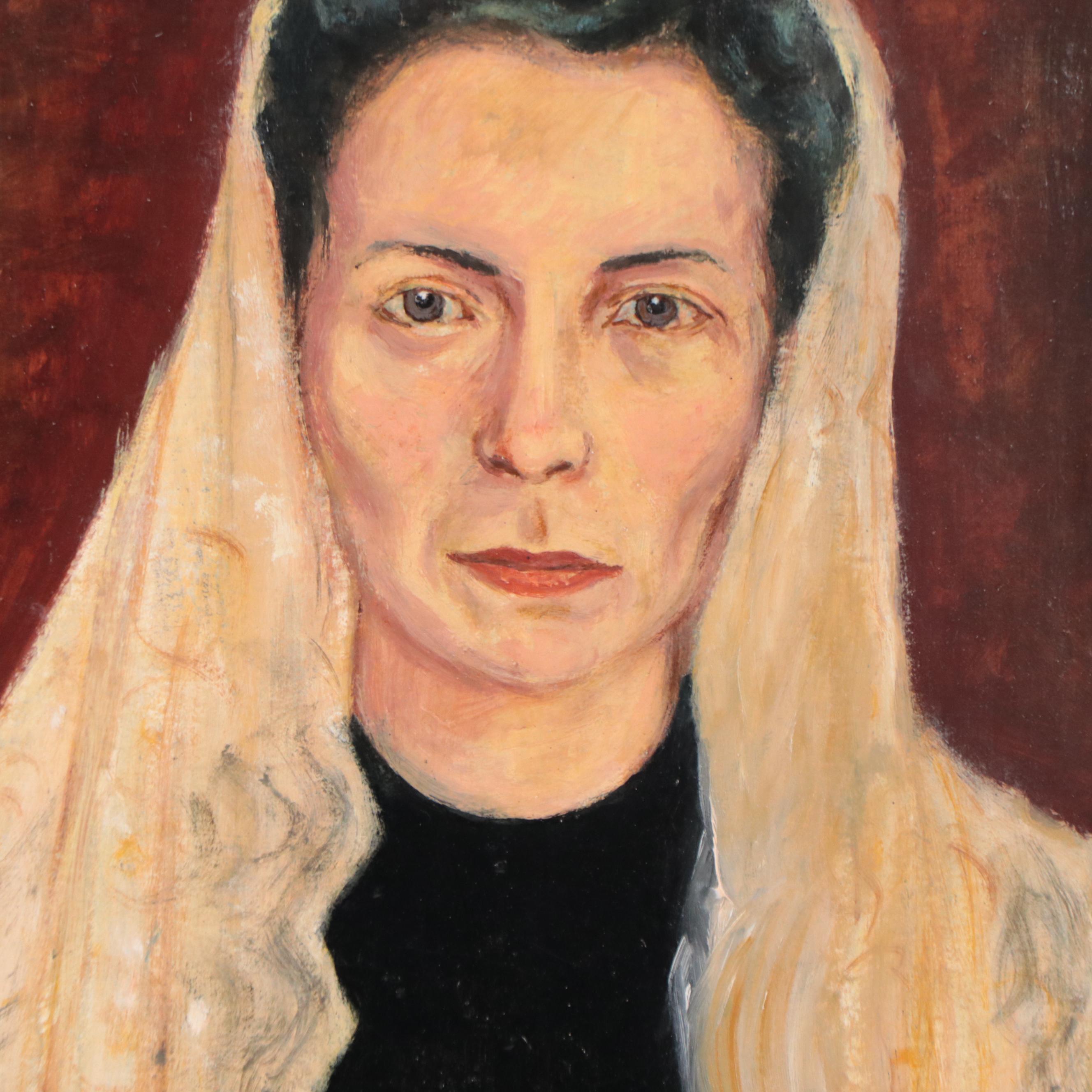 Portrait Oil Painting of Woman