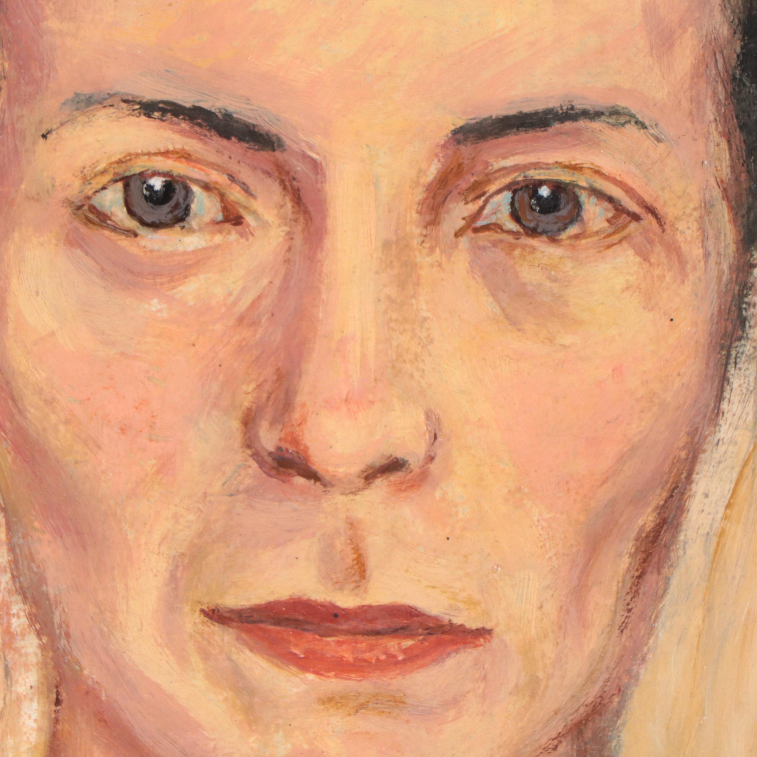 Portrait Oil Painting of Woman