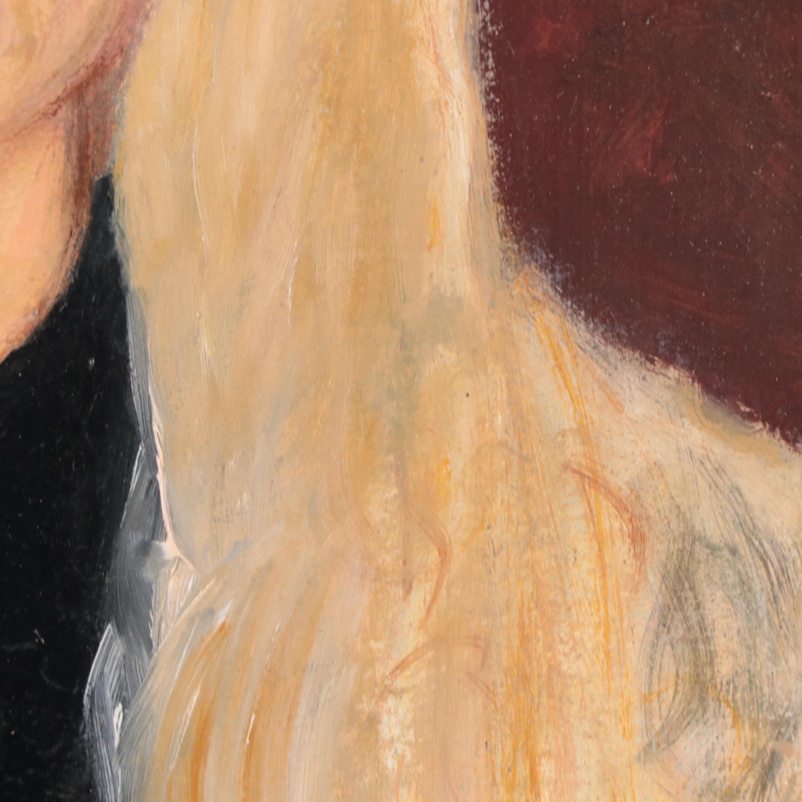 Portrait Oil Painting of Woman