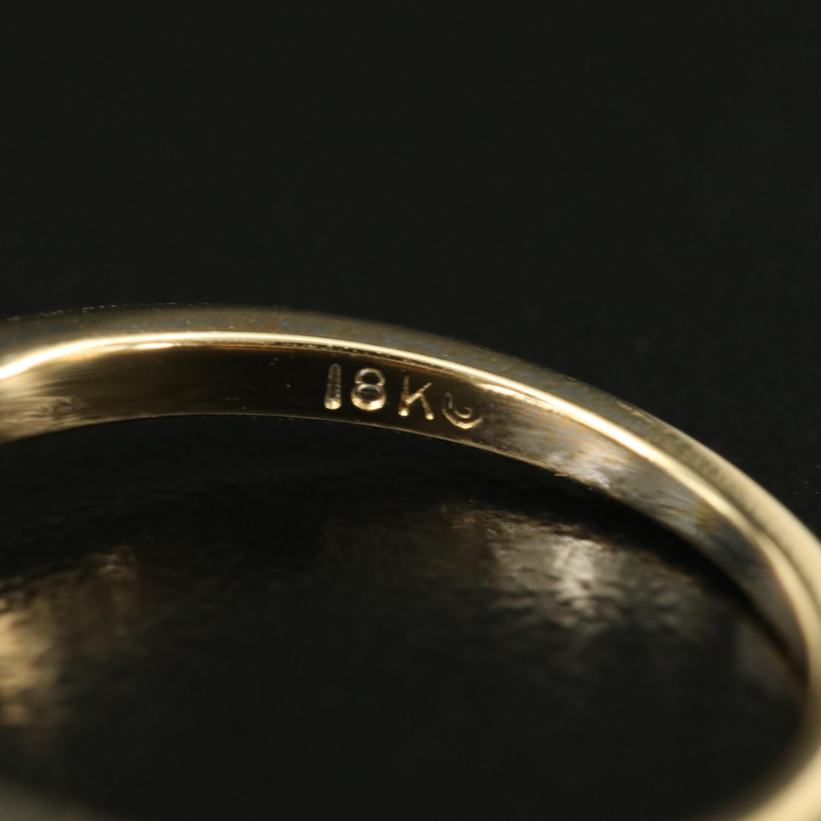 18K 1.45 CTW Lab Grown Diamond Ring with 14K and Online Digital IGI Report