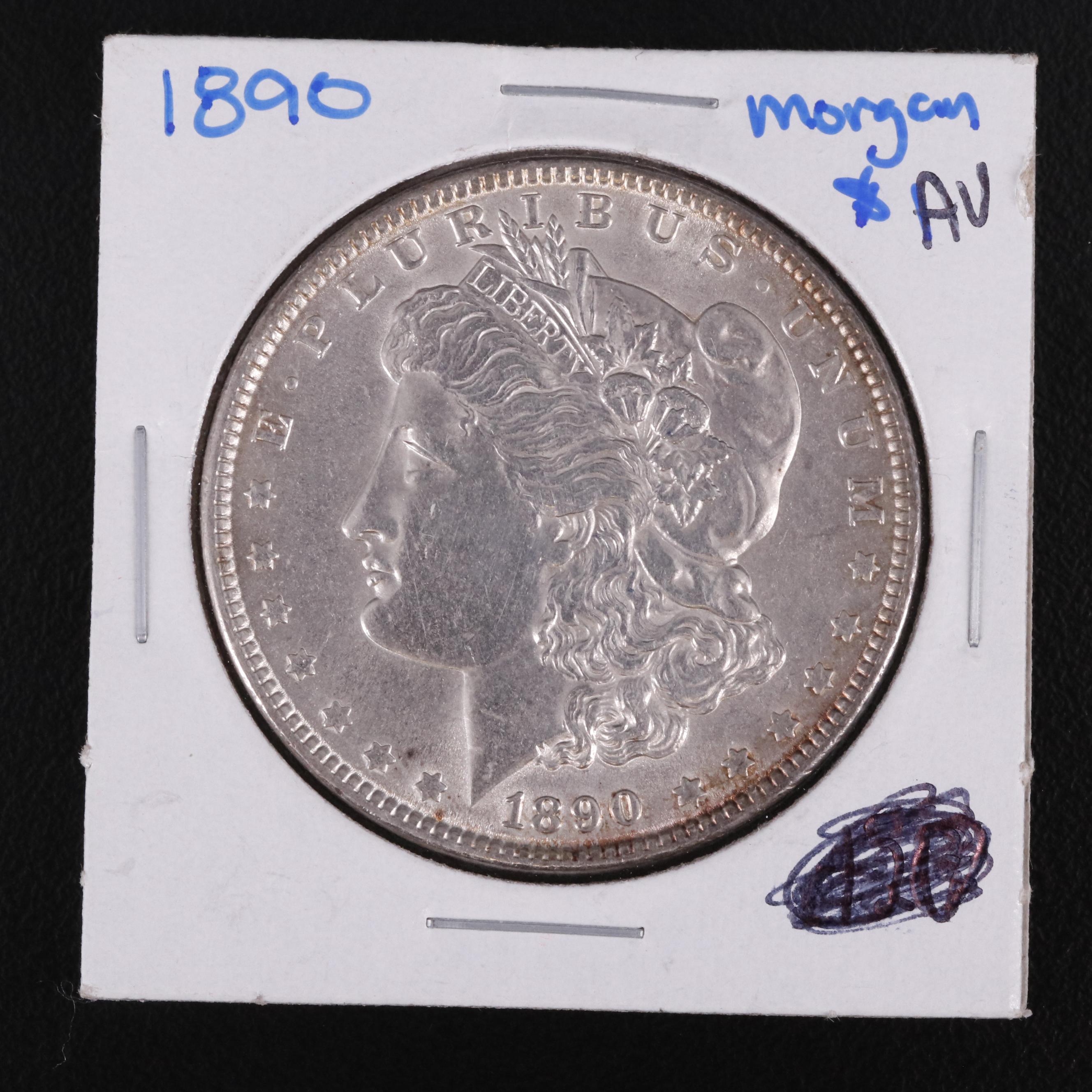 1890 Morgan Silver Dollar